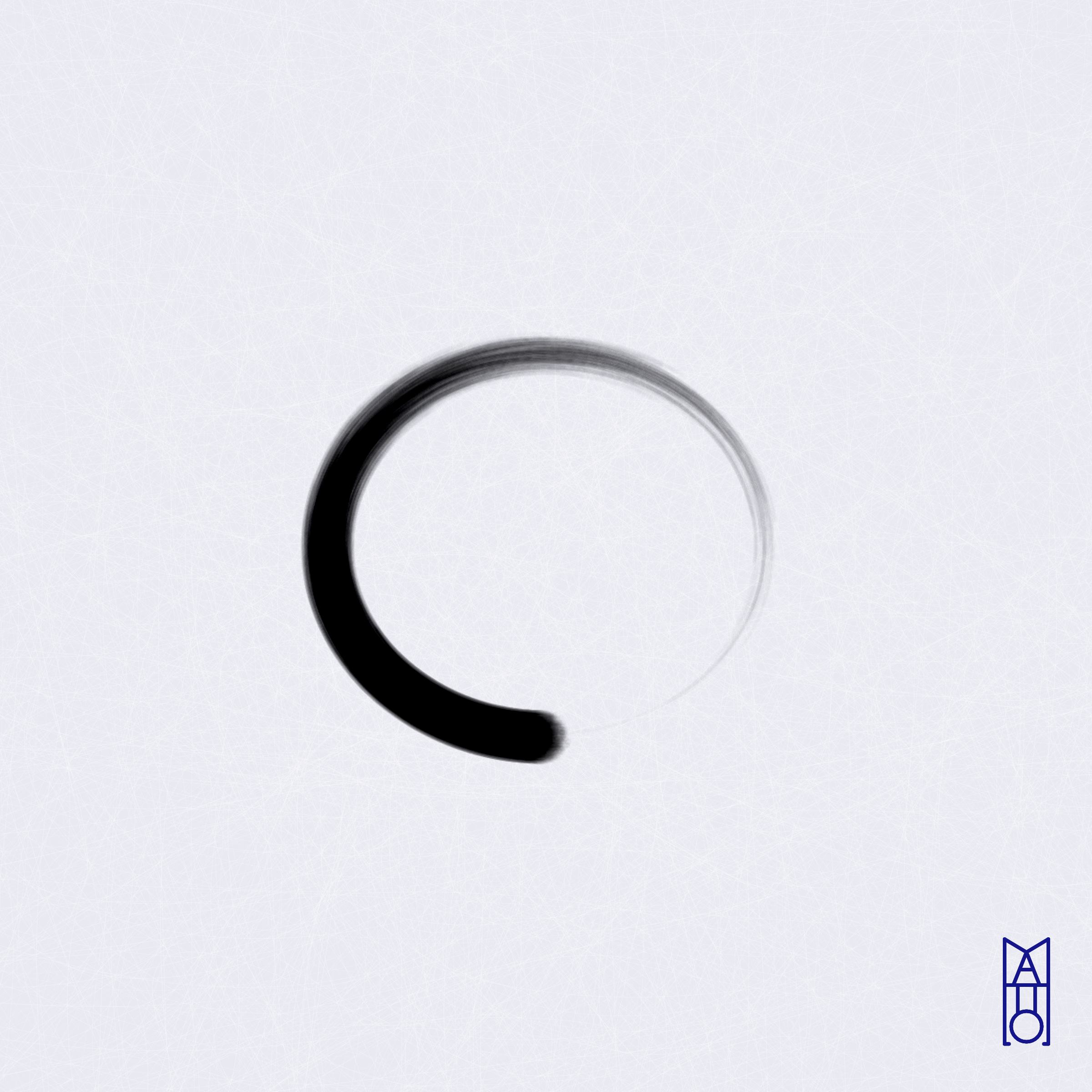 Art Blocks - Art Blocks v2 - Ensō #833 - NFT # 34000833