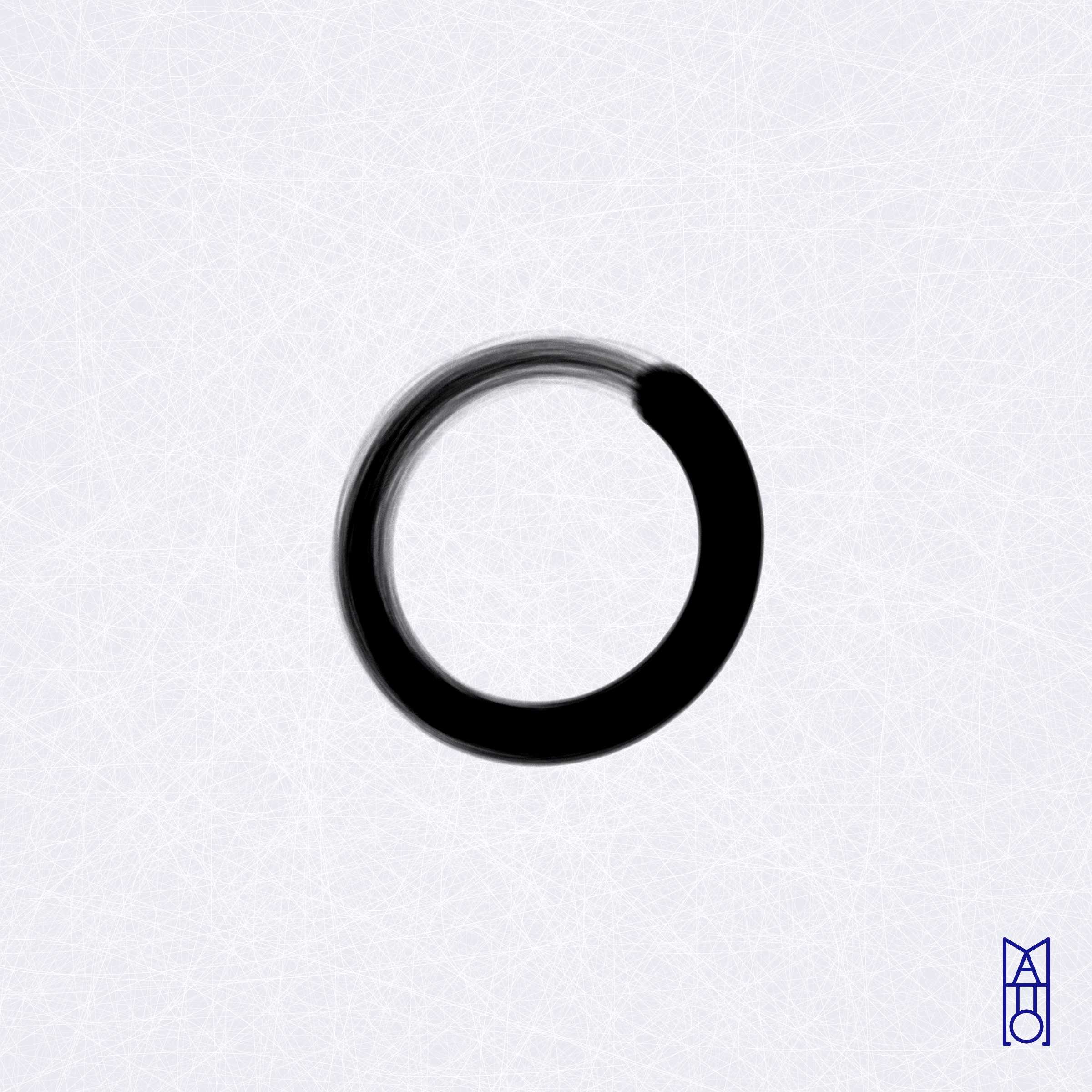 Art Blocks - Art Blocks v2 - Ensō #837 - NFT # 34000837