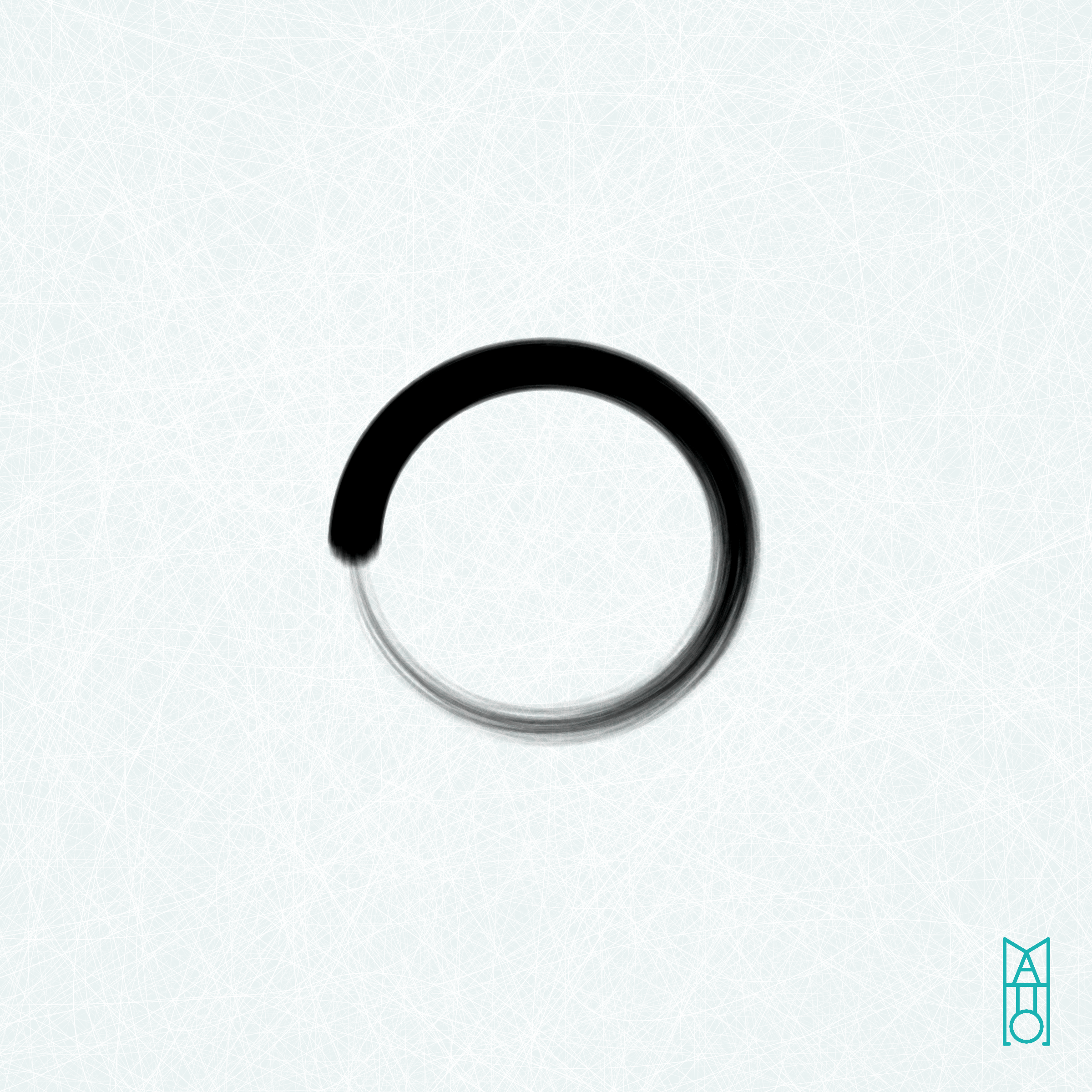 Art Blocks - Art Blocks v2 - Ensō #839 - NFT # 34000839