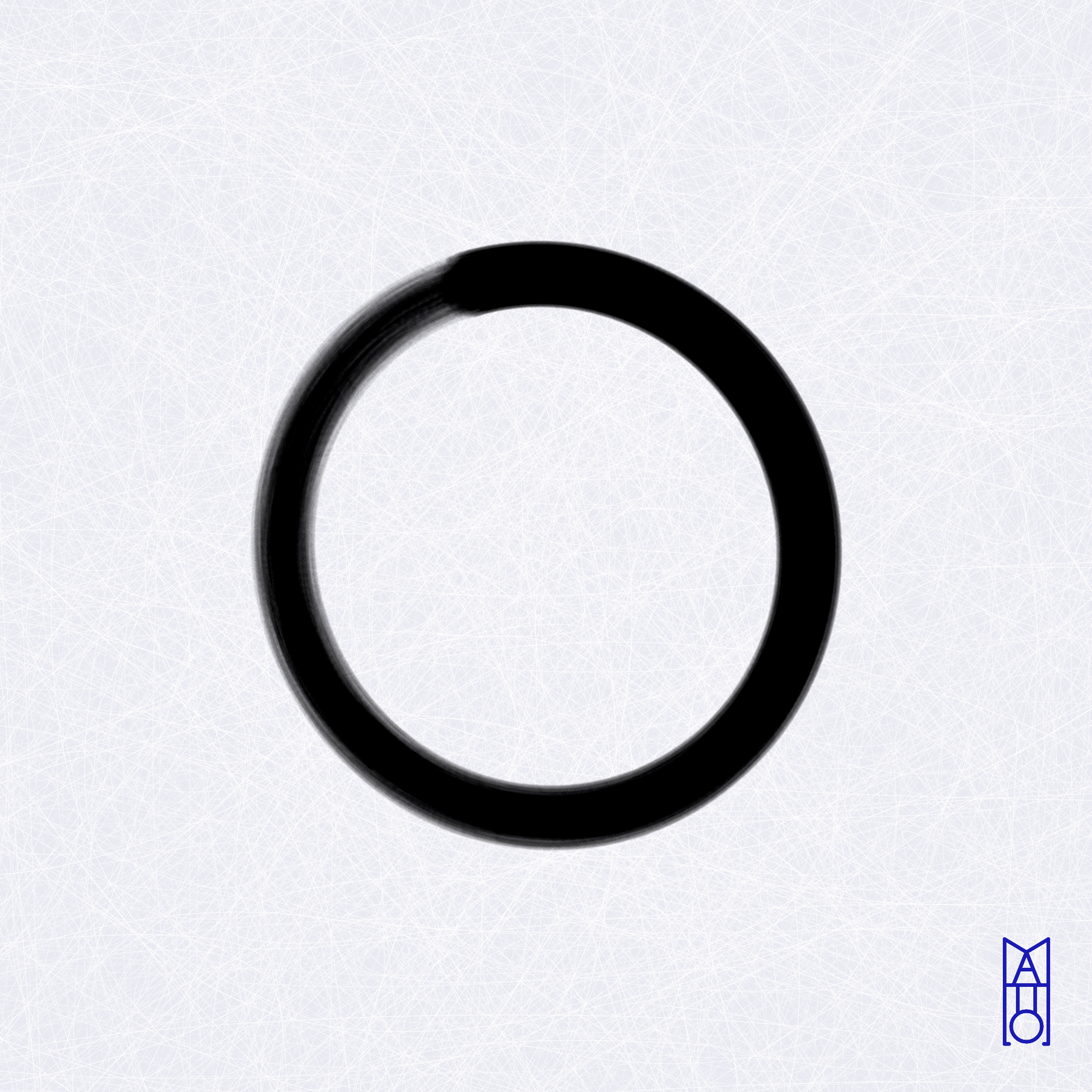 Art Blocks - Art Blocks v2 - Ensō #841 - NFT # 34000841