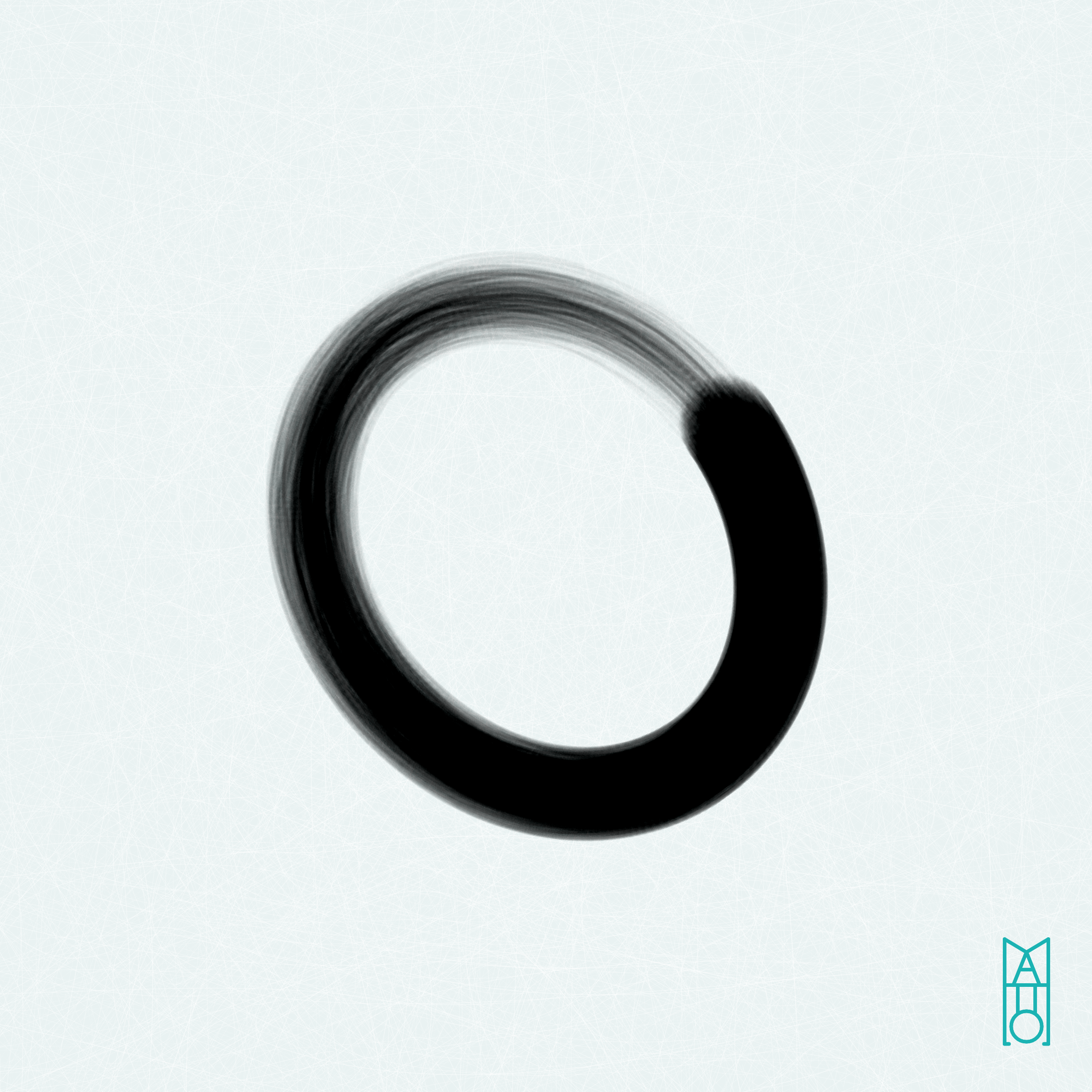 Art Blocks - Art Blocks v2 - Ensō #852 - NFT # 34000852