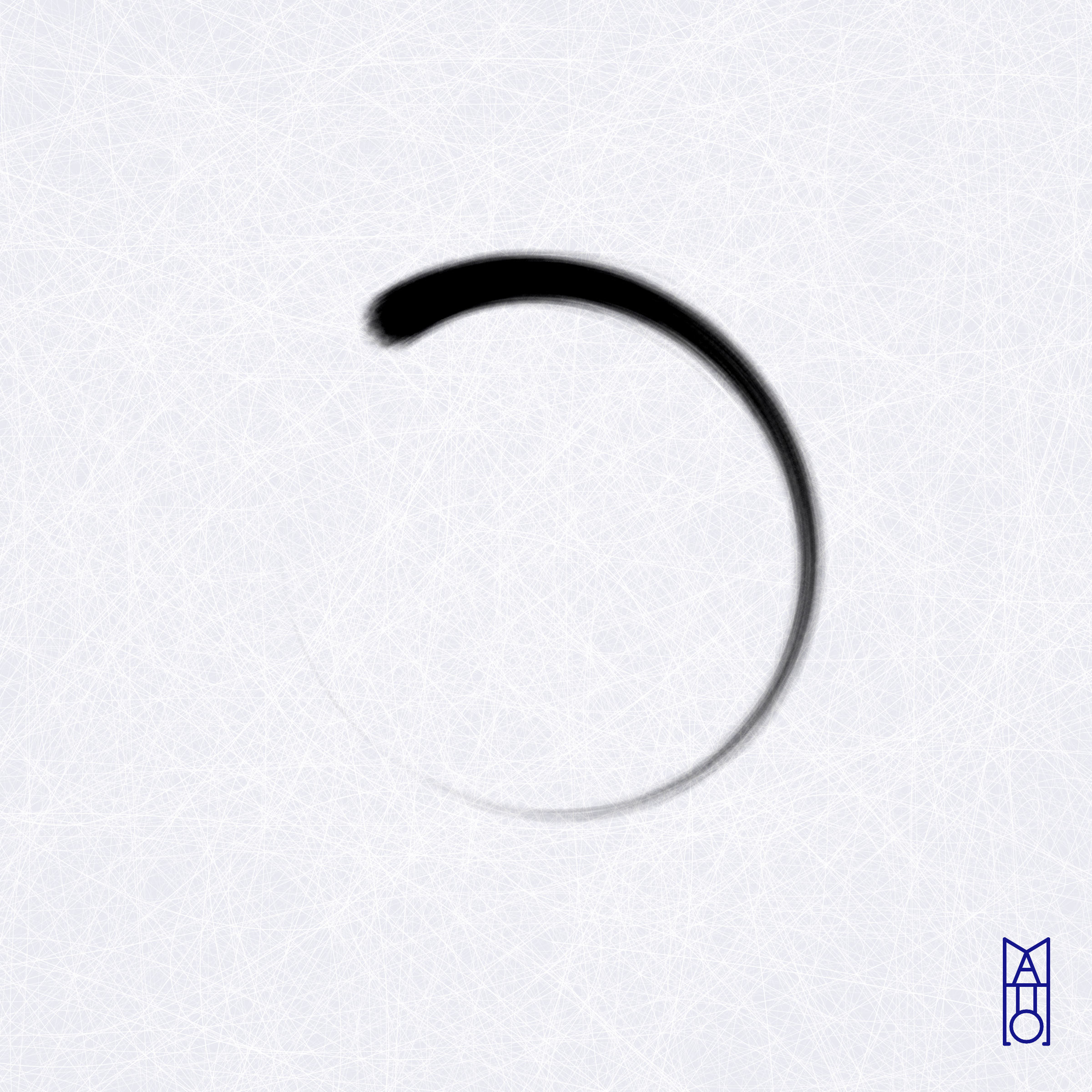 Art Blocks - Art Blocks v2 - Ensō #859 - NFT # 34000859