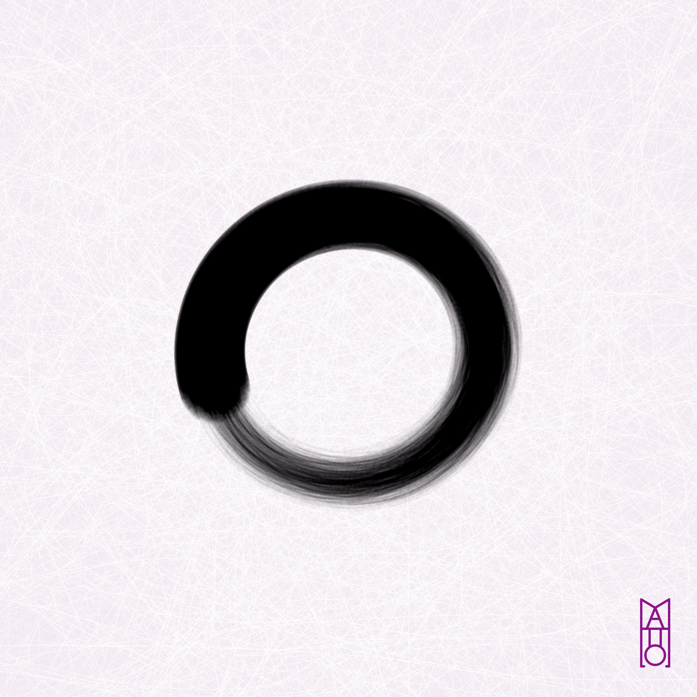 Art Blocks - Art Blocks v2 - Ensō #871 - NFT # 34000871