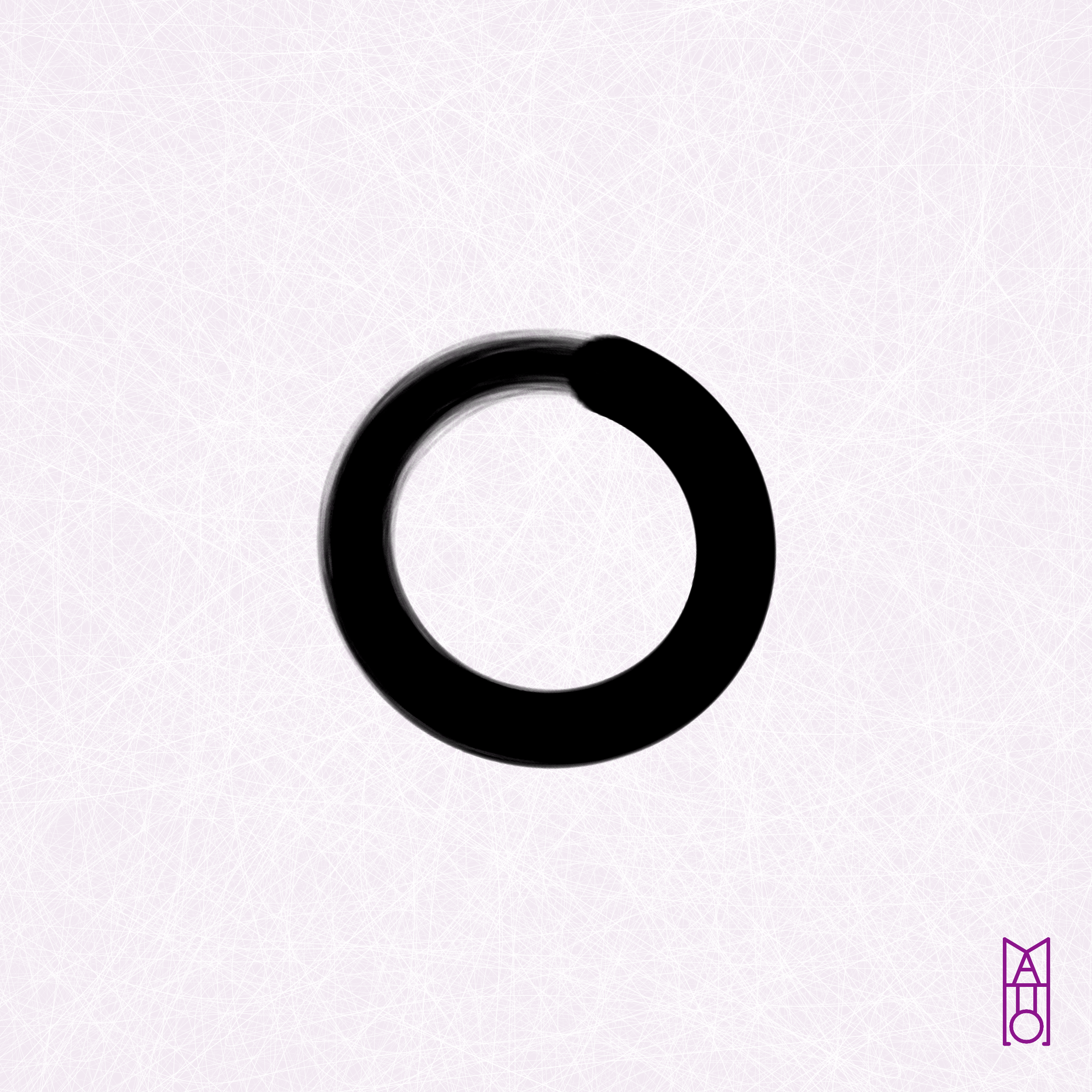 Art Blocks - Art Blocks v2 - Ensō #875 - NFT # 34000875