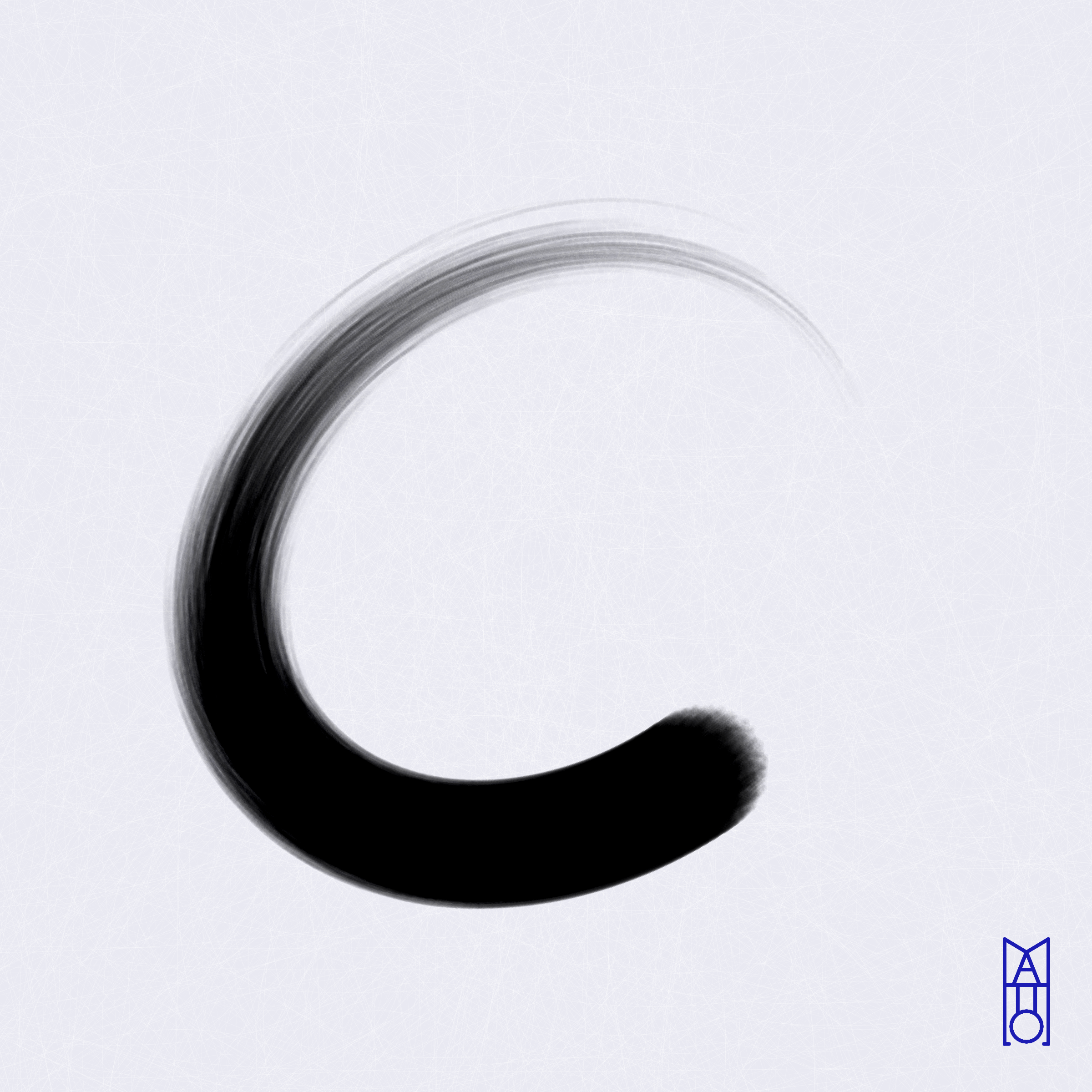 Art Blocks - Art Blocks v2 - Ensō #881 - NFT # 34000881