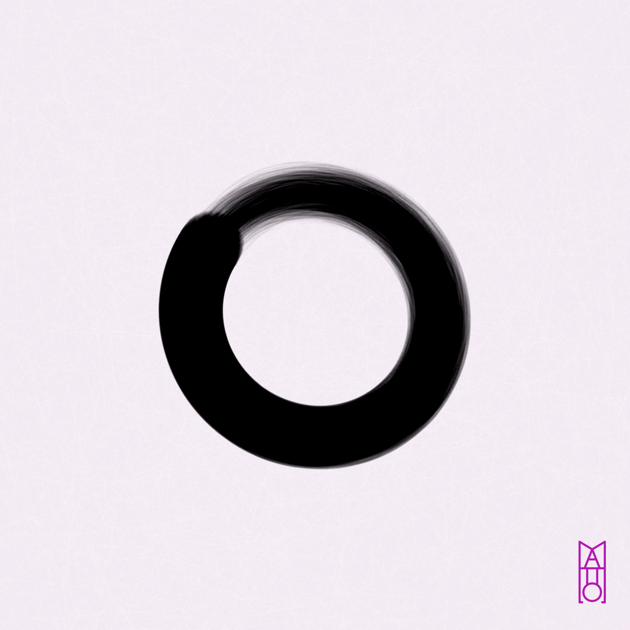 Art Blocks - Art Blocks v2 - Ensō #885 - NFT # 34000885