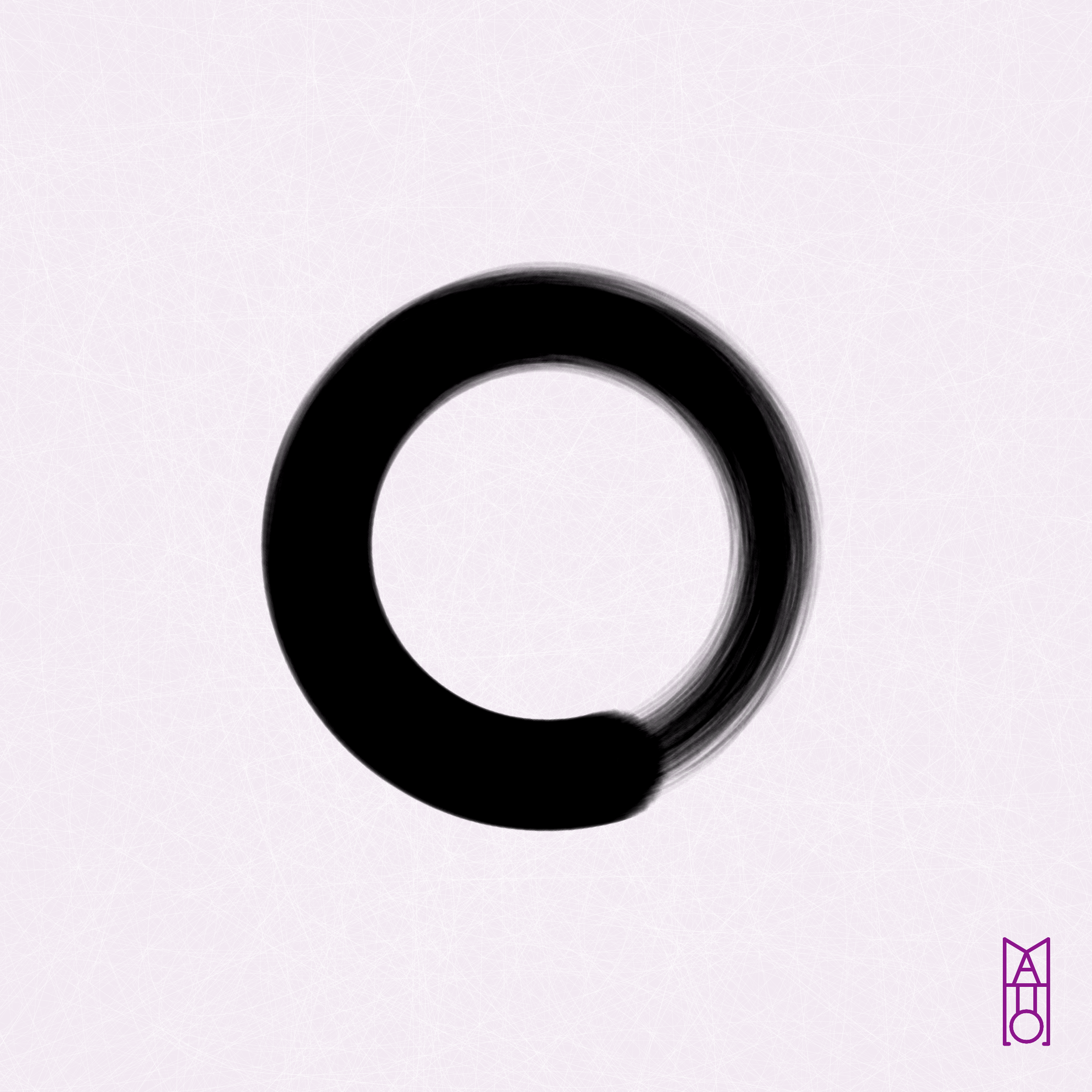 Art Blocks - Art Blocks v2 - Ensō #890 - NFT # 34000890