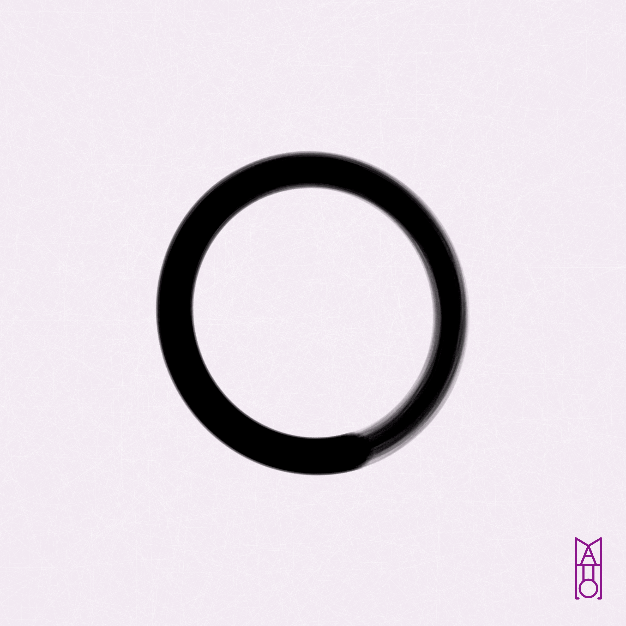 Art Blocks - Art Blocks v2 - Ensō #891 - NFT # 34000891