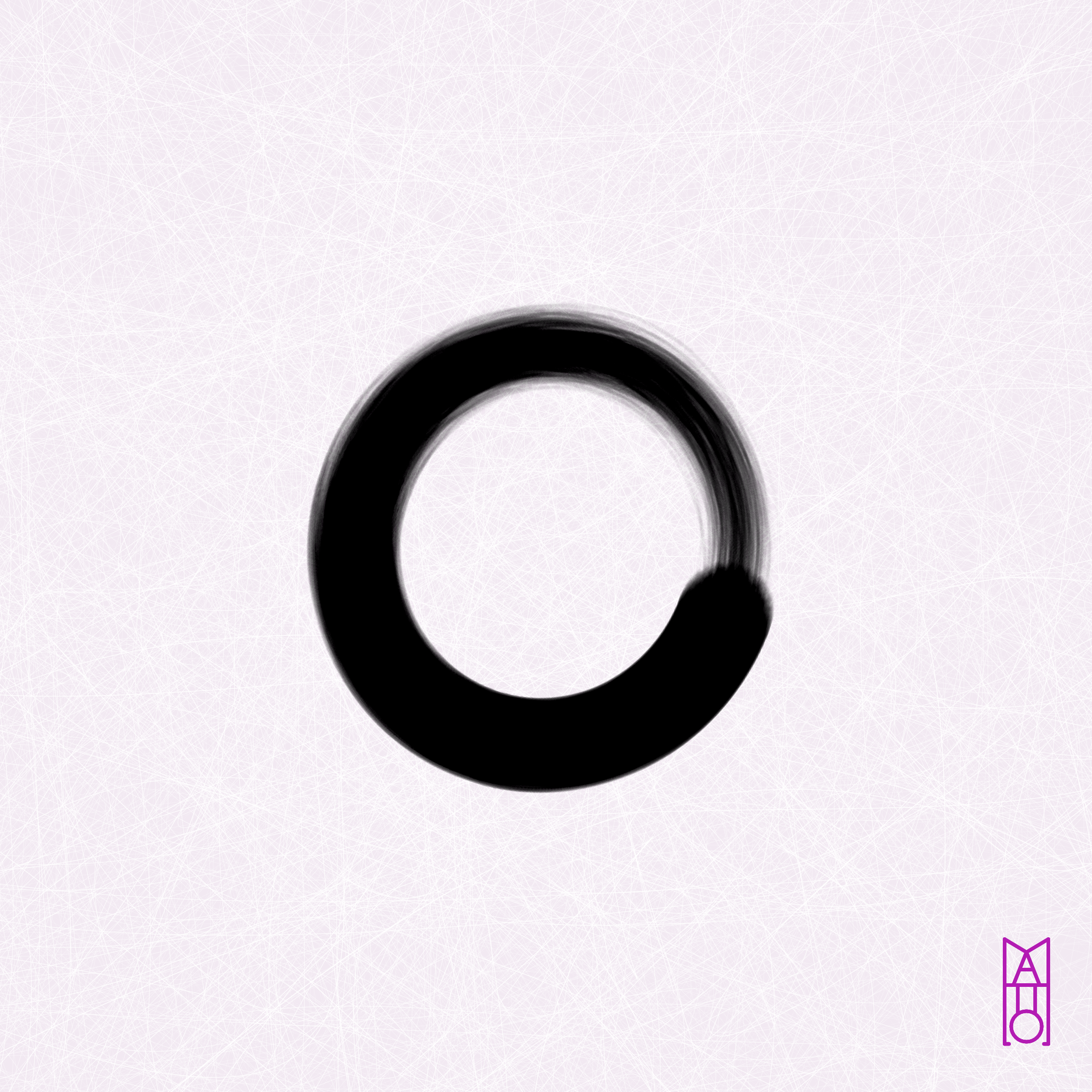 Art Blocks - Art Blocks v2 - Ensō #893 - NFT # 34000893