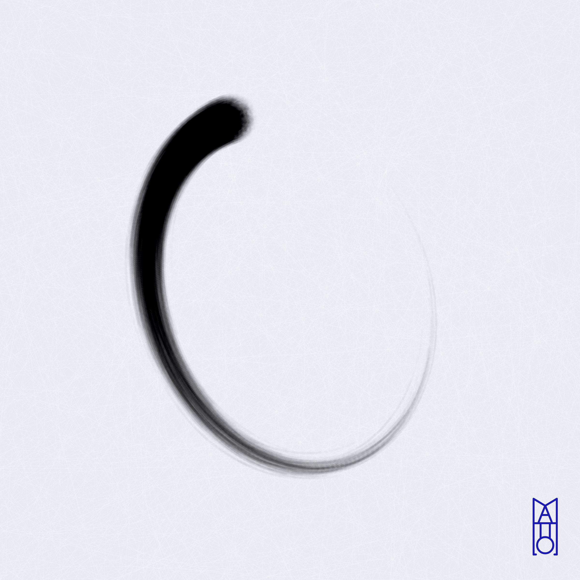 Art Blocks - Art Blocks v2 - Ensō #894 - NFT # 34000894