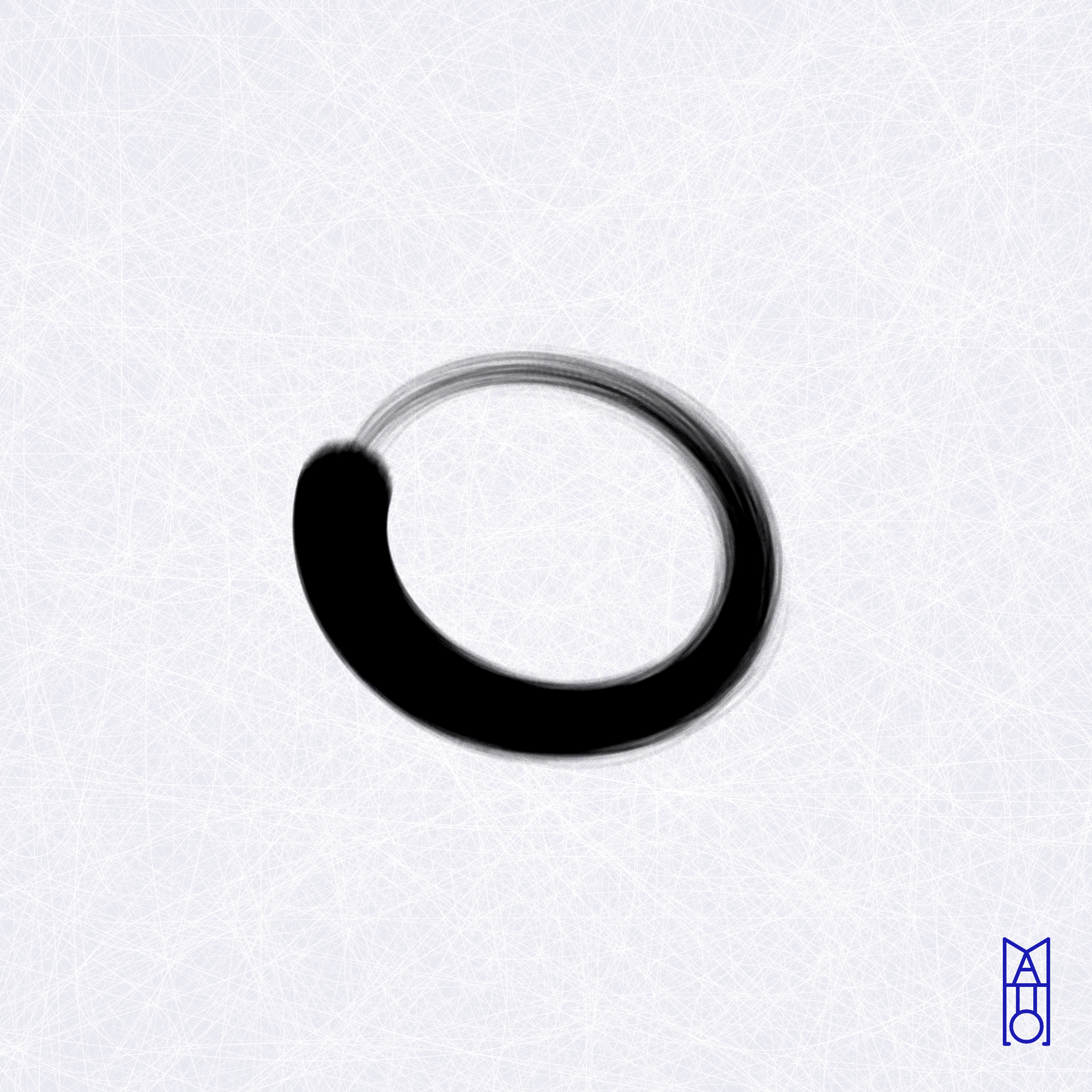 Art Blocks - Art Blocks v2 - Ensō #897 - NFT # 34000897