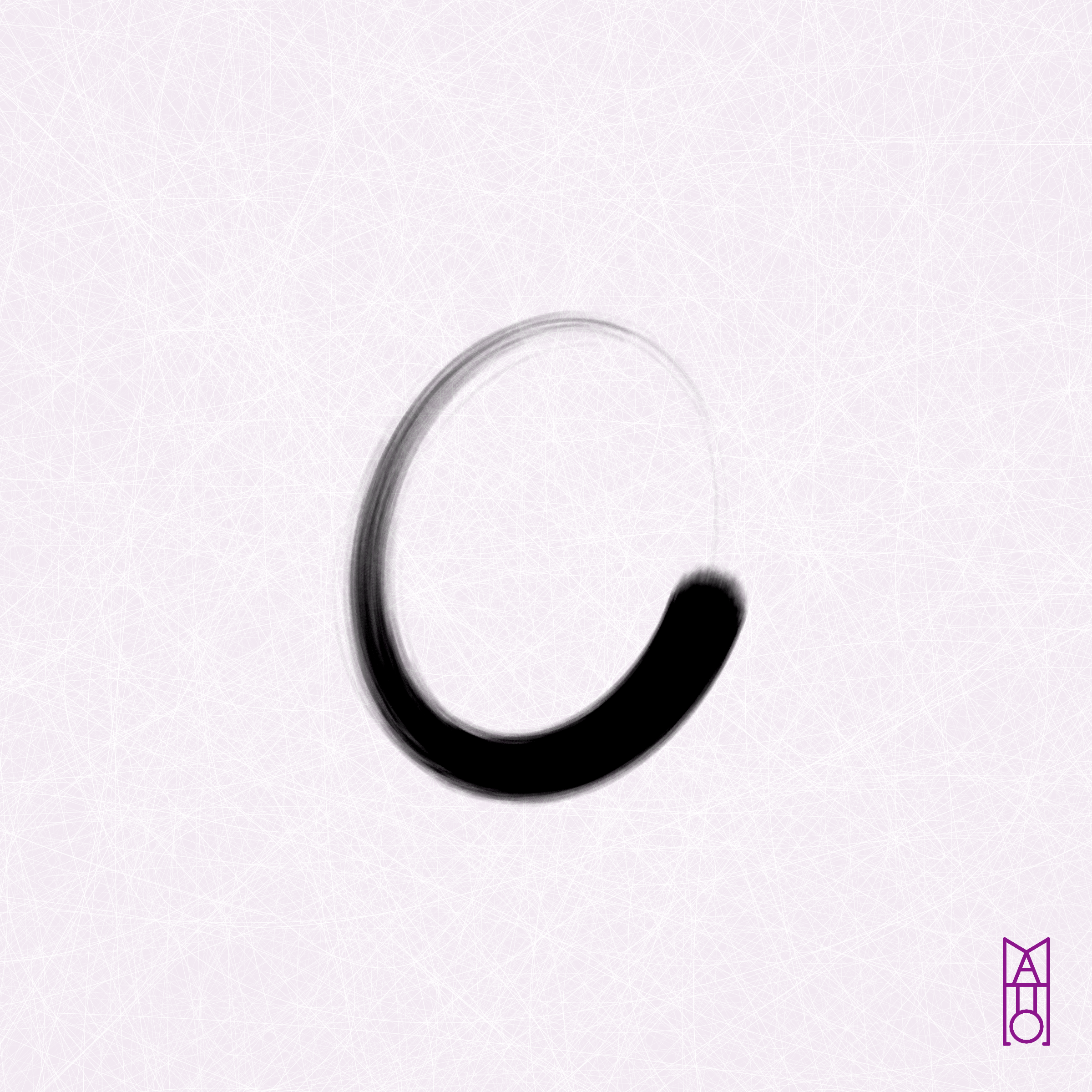 Art Blocks - Art Blocks v2 - Ensō #902 - NFT # 34000902