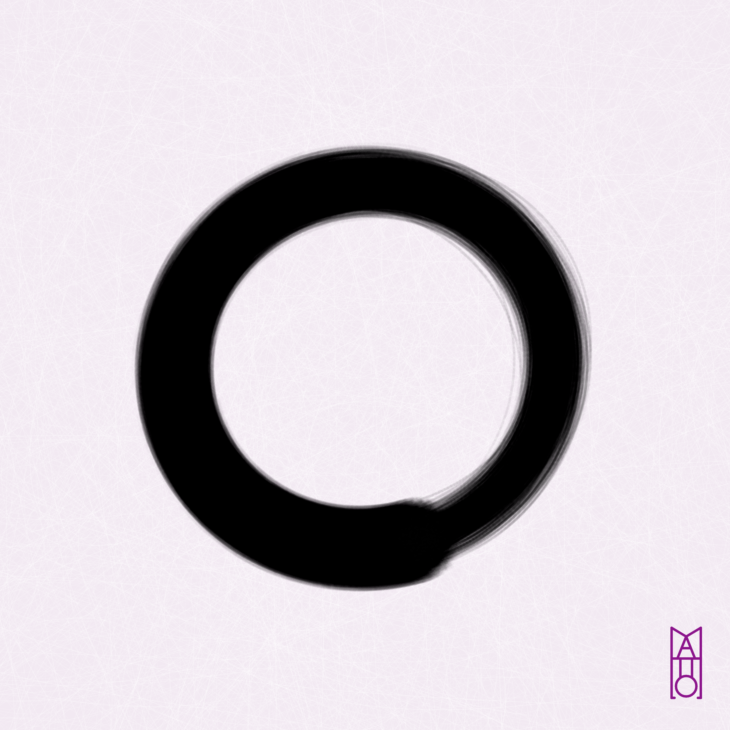 Art Blocks - Art Blocks v2 - Ensō #911 - NFT # 34000911