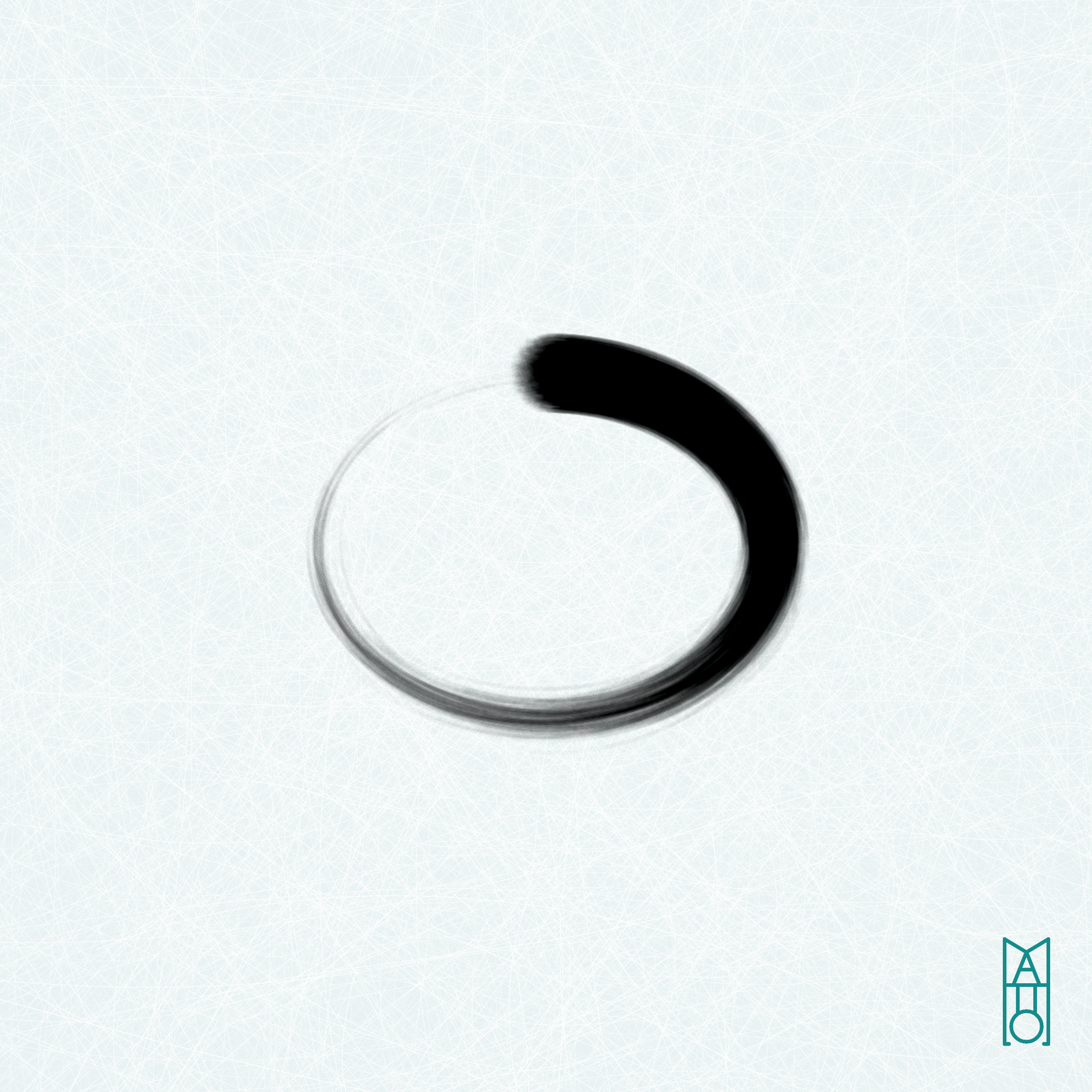 Art Blocks - Art Blocks v2 - Ensō #913 - NFT # 34000913