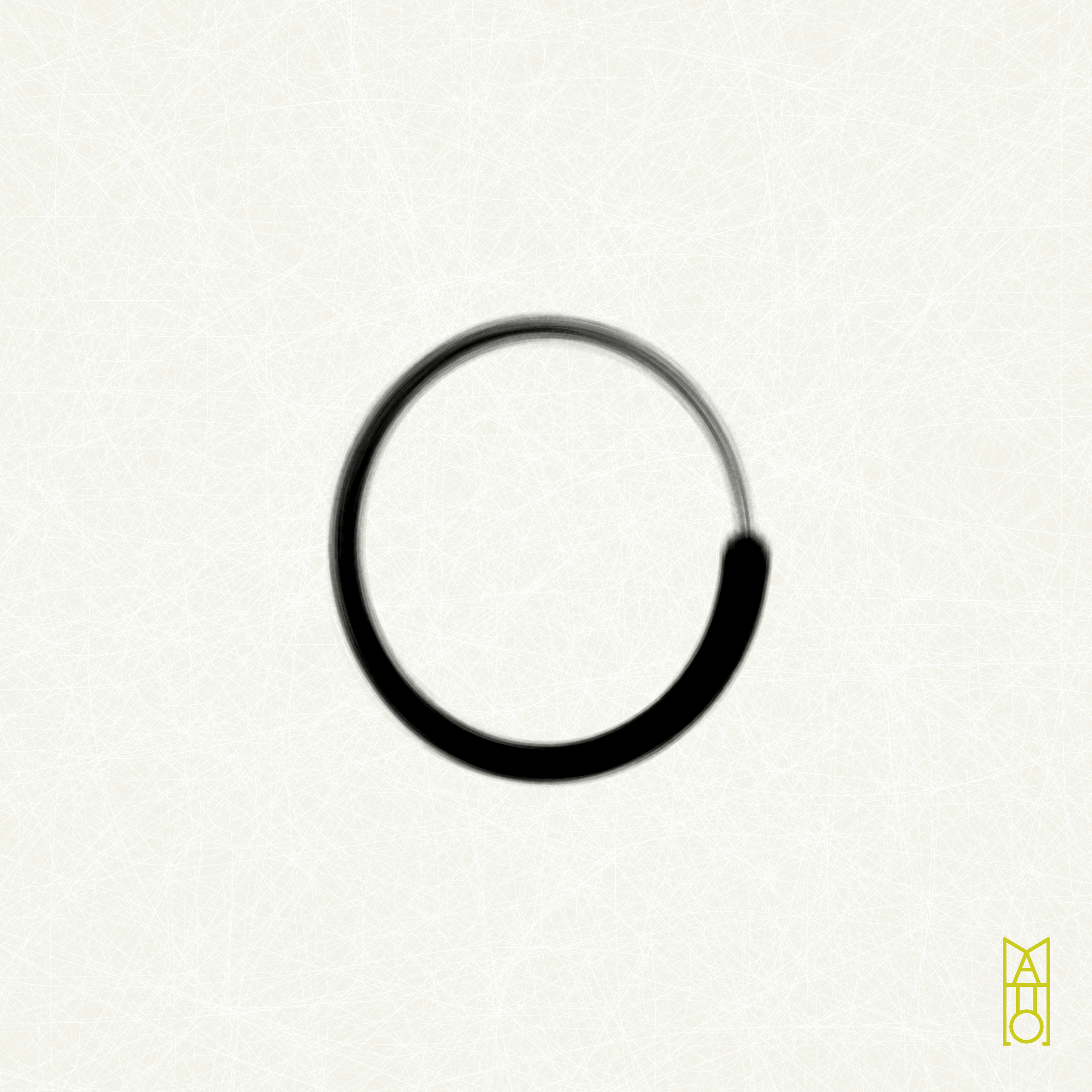 Art Blocks - Art Blocks v2 - Ensō #919 - NFT # 34000919