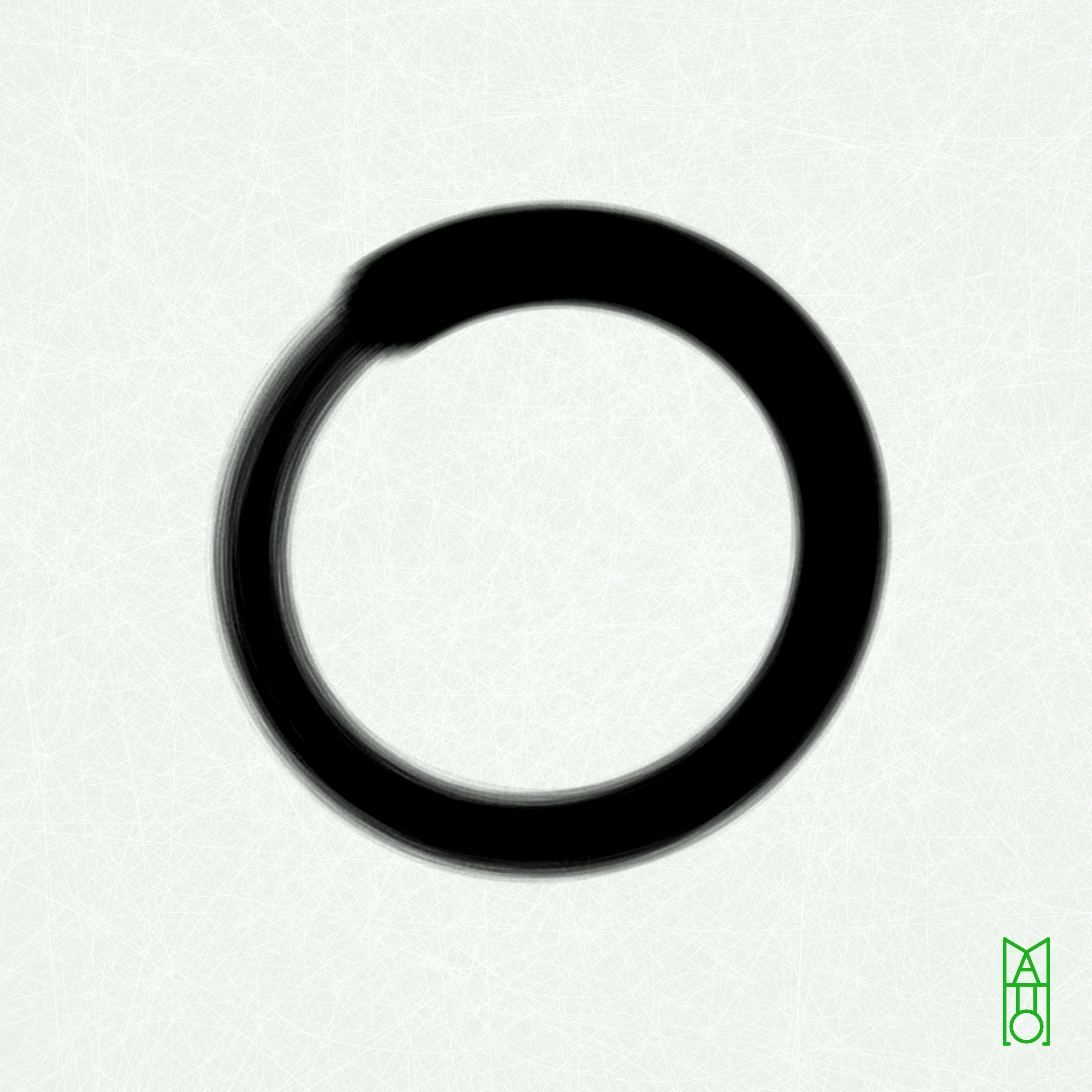 Art Blocks - Art Blocks v2 - Ensō #926 - NFT # 34000926