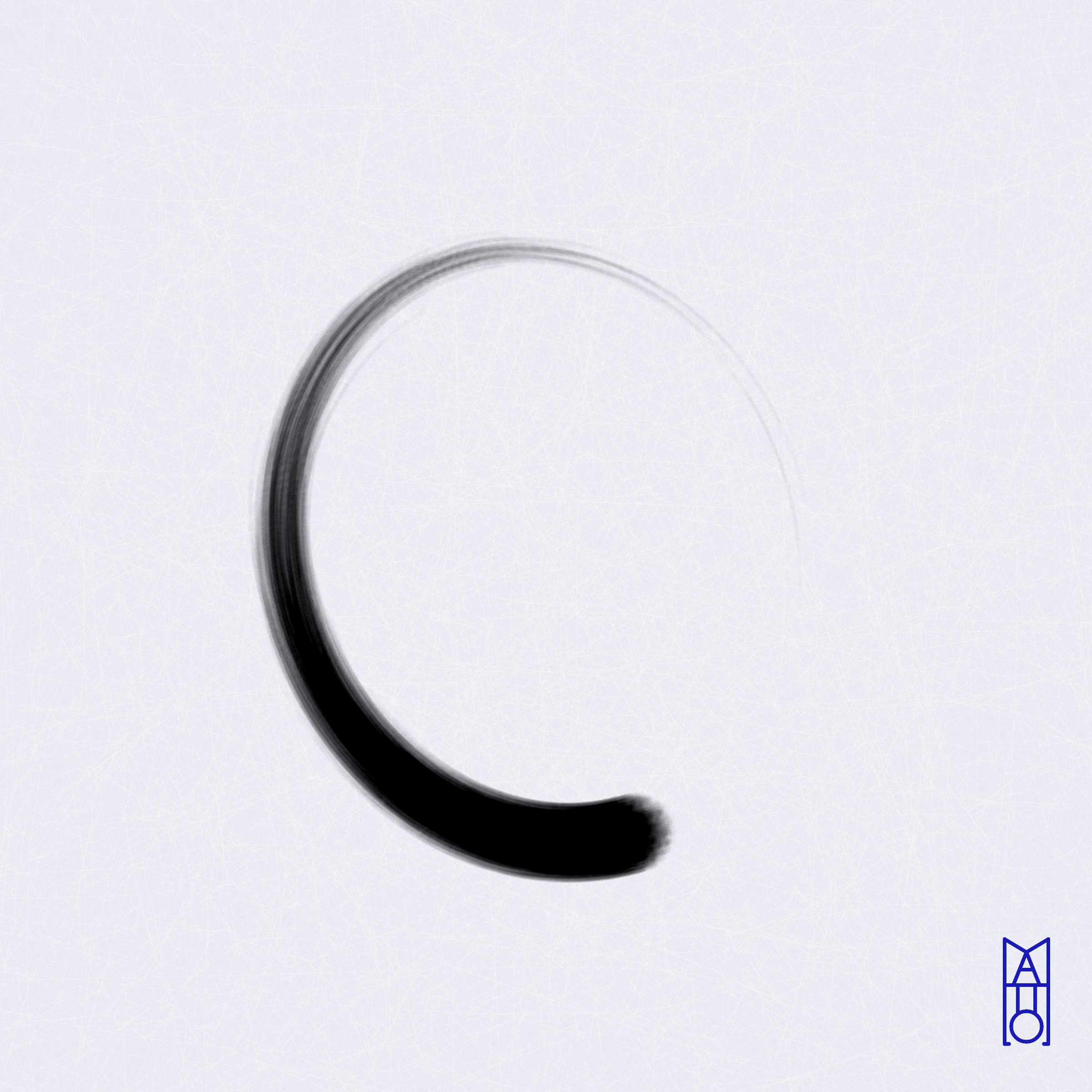 Art Blocks - Art Blocks v2 - Ensō #928 - NFT # 34000928