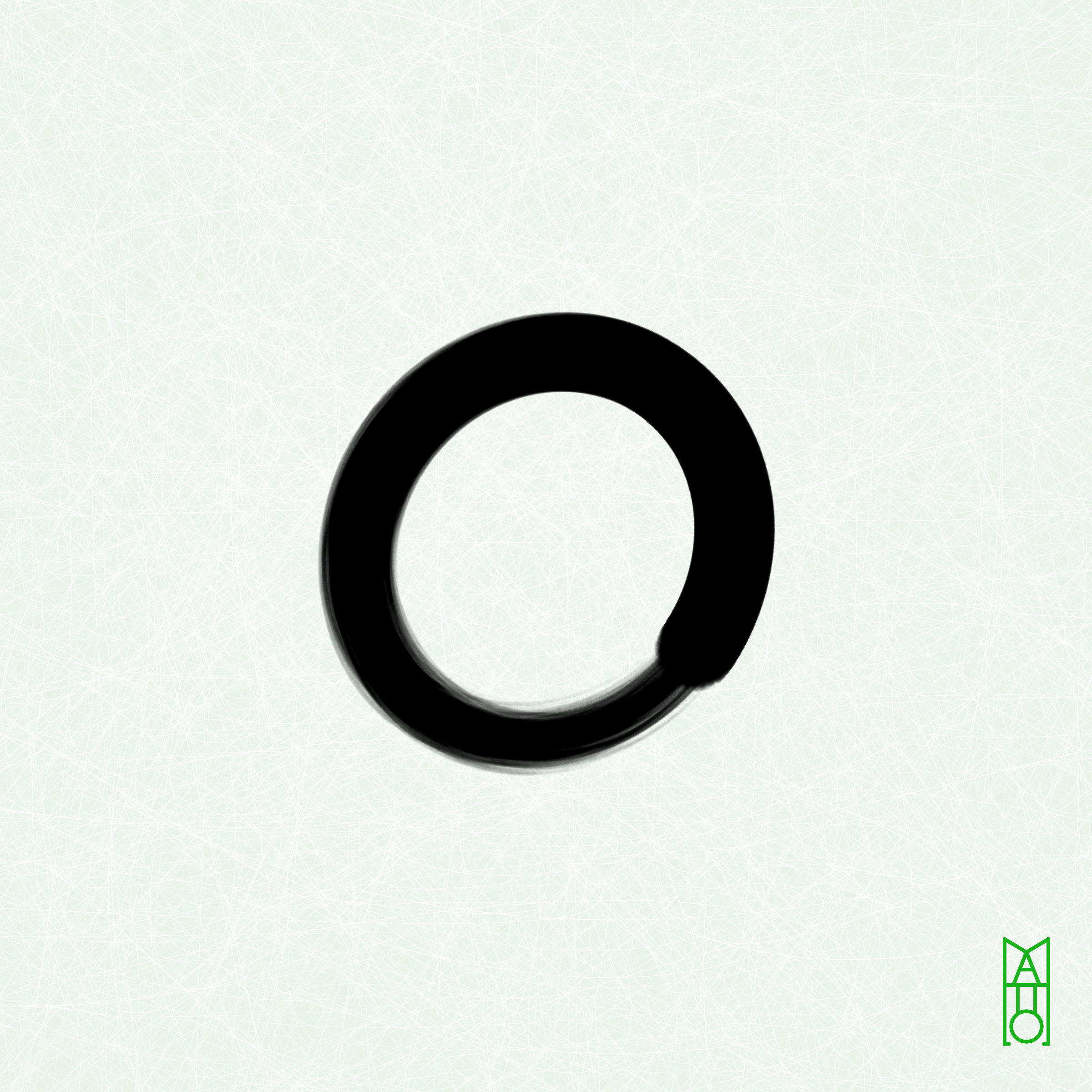 Art Blocks - Art Blocks v2 - Ensō #935 - NFT # 34000935