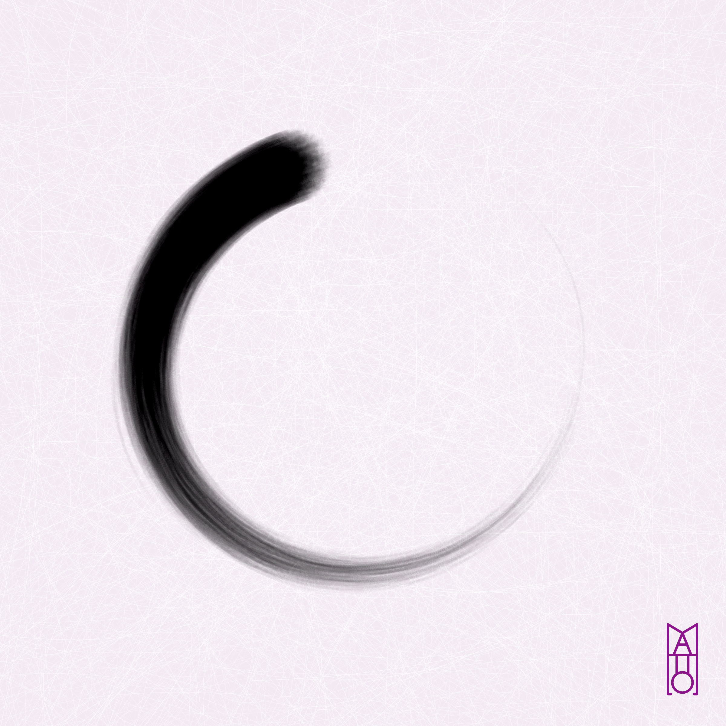 Art Blocks - Art Blocks v2 - Ensō #940 - NFT # 34000940