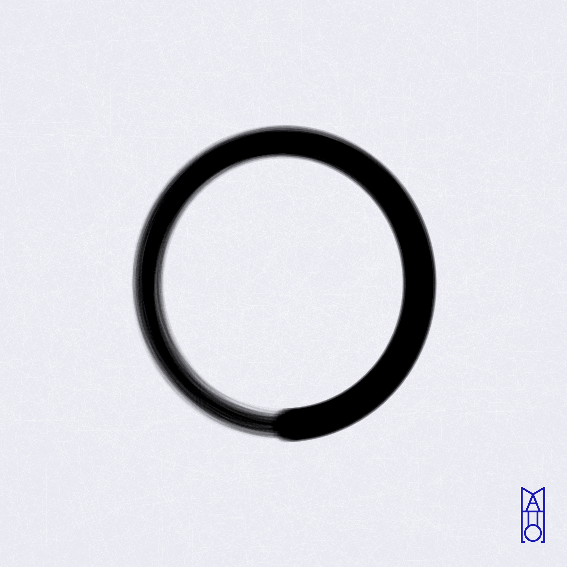 Art Blocks - Art Blocks v2 - Ensō #941 - NFT # 34000941