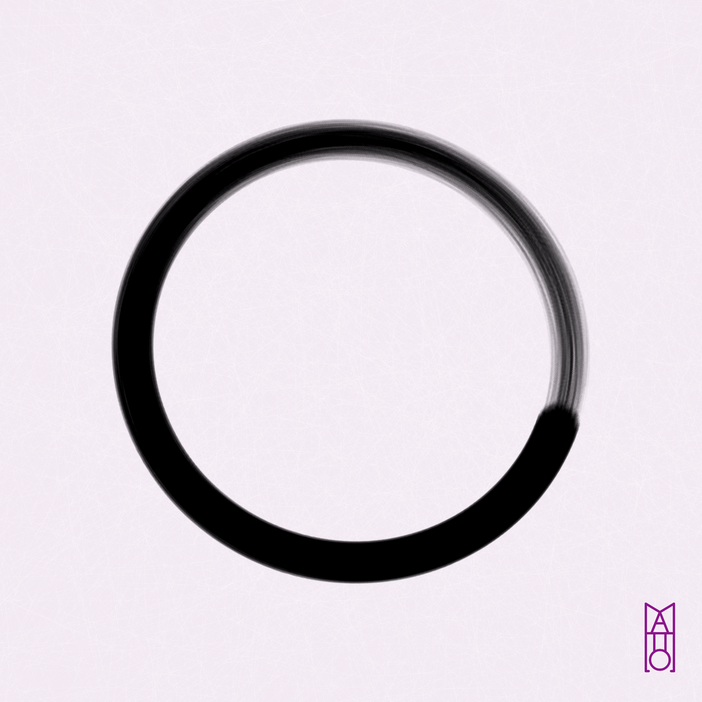 Art Blocks - Art Blocks v2 - Ensō #945 - NFT # 34000945