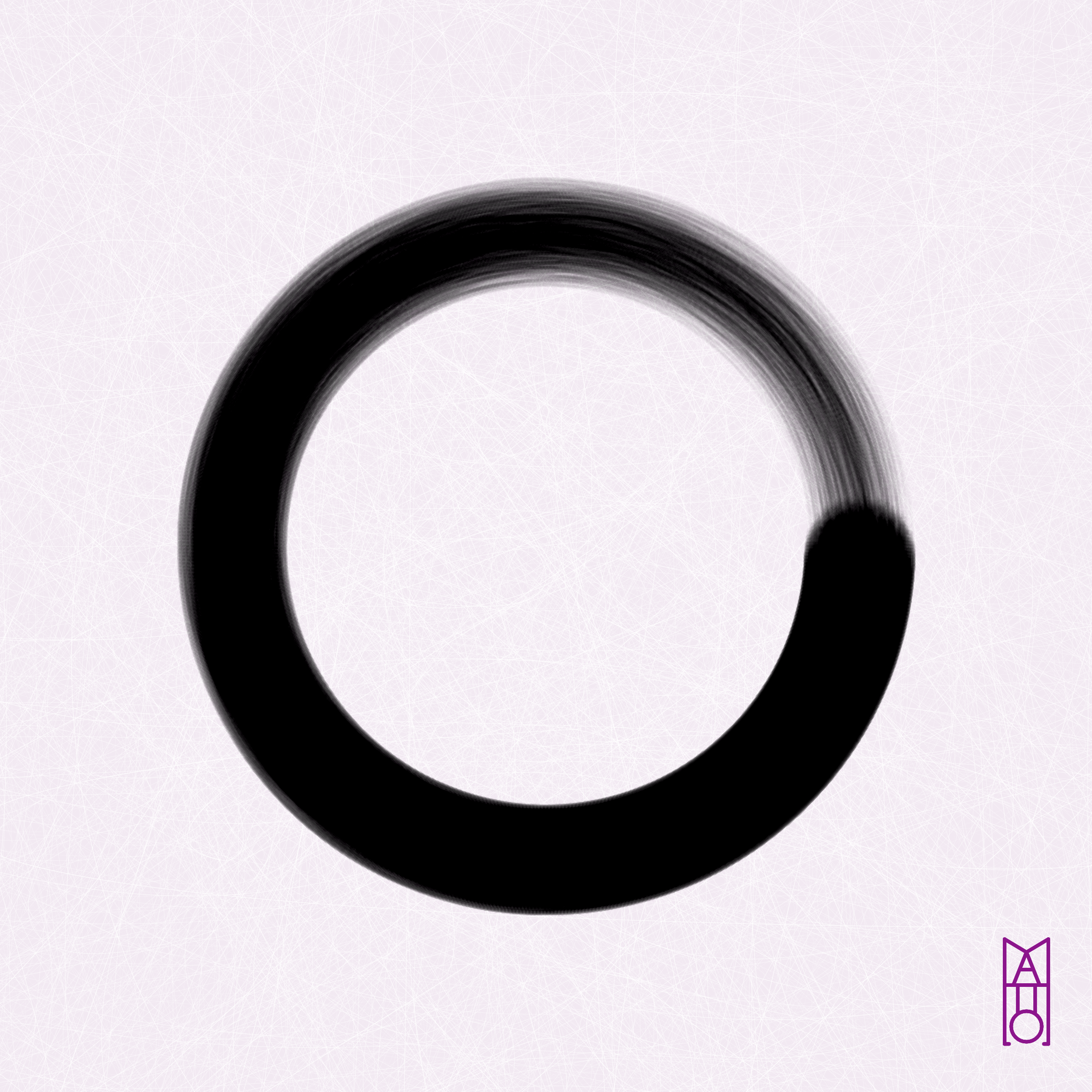 Art Blocks - Art Blocks v2 - Ensō #946 - NFT # 34000946