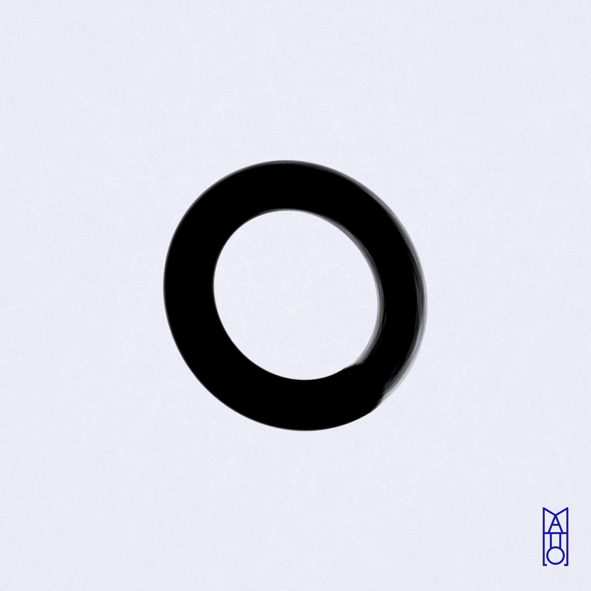 Art Blocks - Art Blocks v2 - Ensō #950 - NFT # 34000950