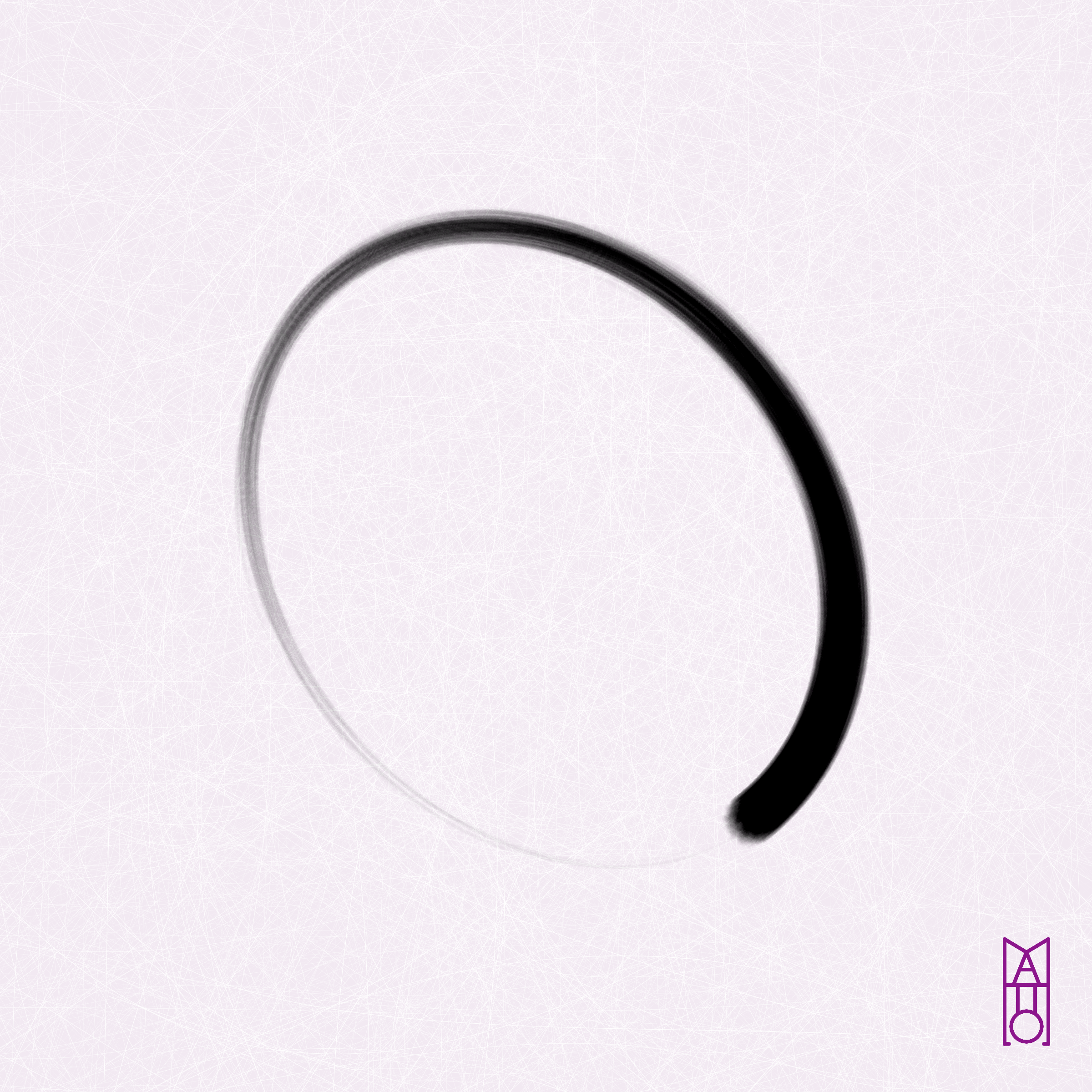 Art Blocks - Art Blocks v2 - Ensō #951 - NFT # 34000951