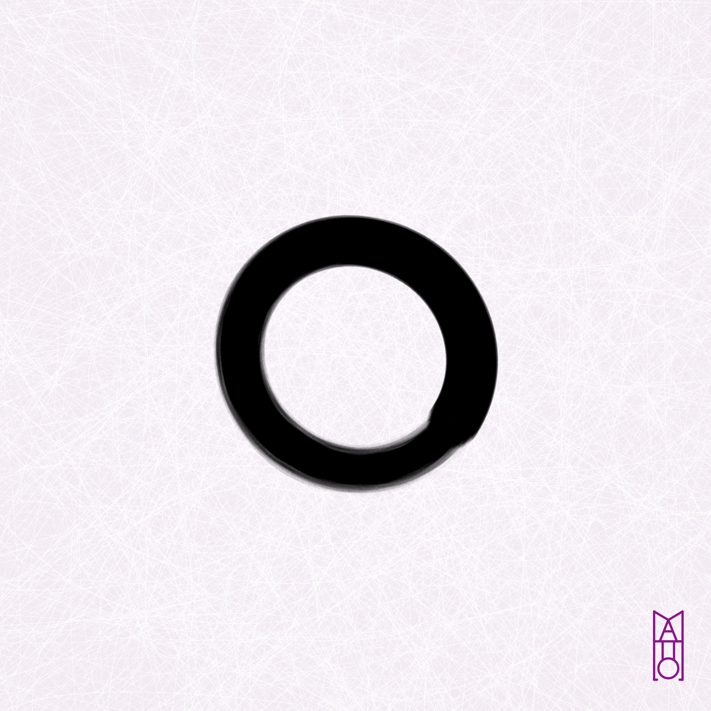 Art Blocks - Art Blocks v2 - Ensō #954 - NFT # 34000954