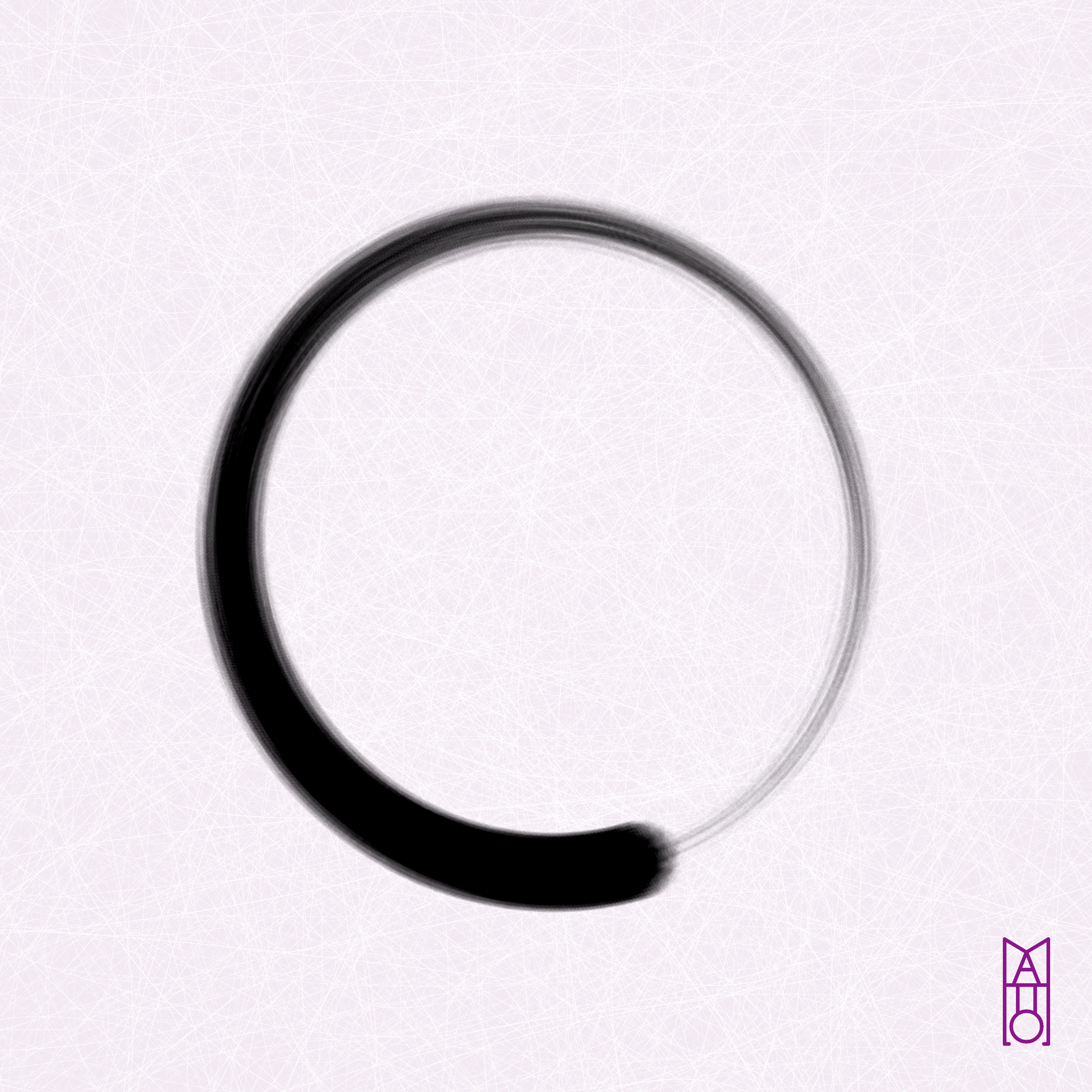 Art Blocks - Art Blocks v2 - Ensō #963 - NFT # 34000963