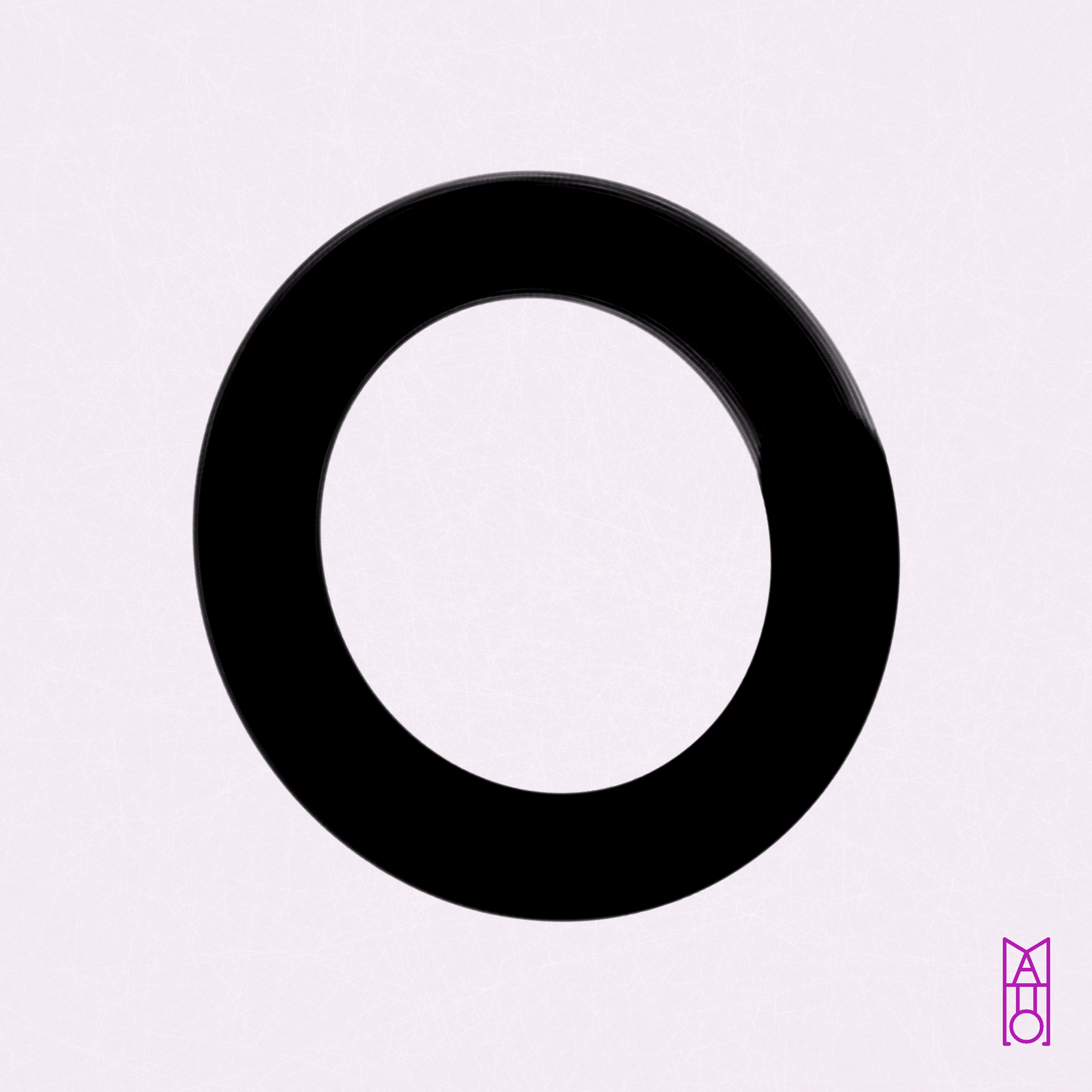 Art Blocks - Art Blocks v2 - Ensō #974 - NFT # 34000974