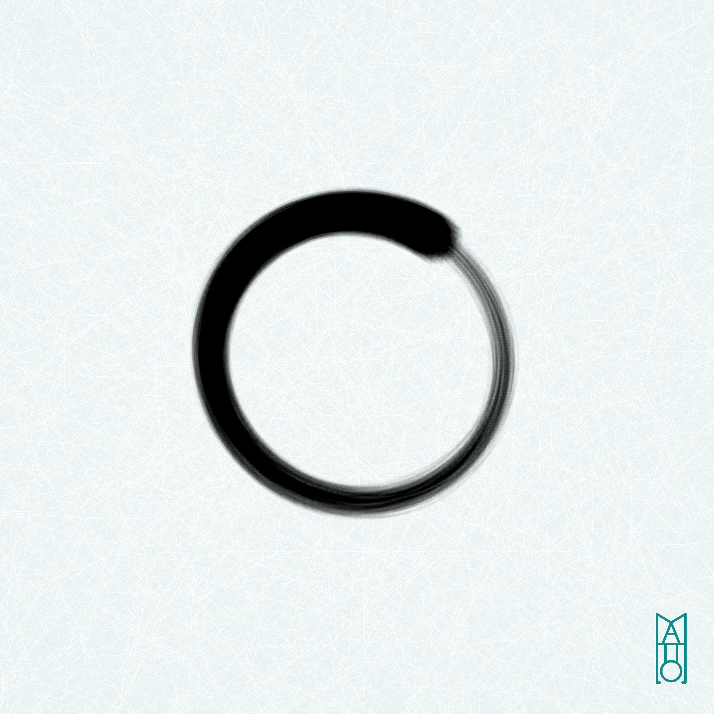 Art Blocks - Art Blocks v2 - Ensō #978 - NFT # 34000978