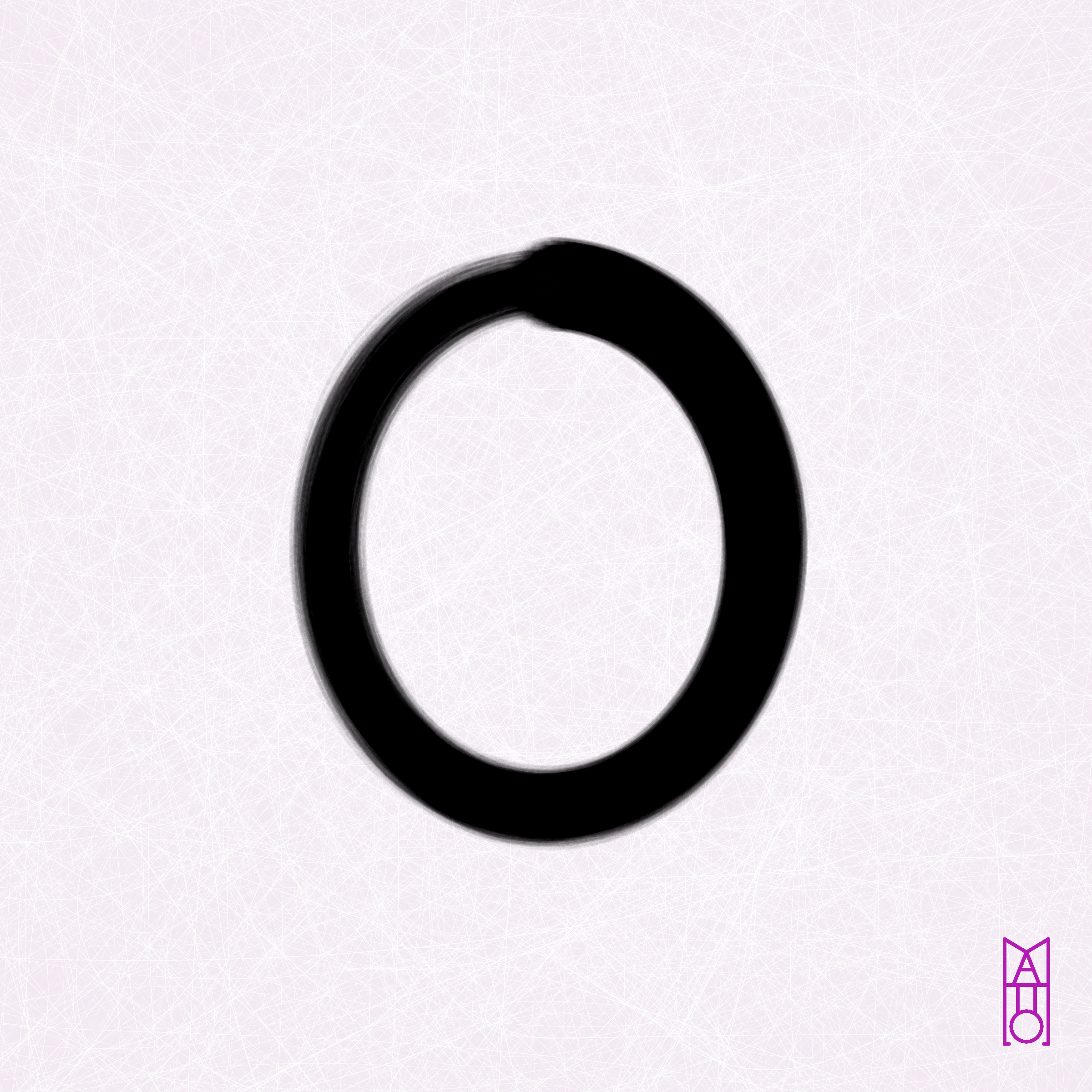 Art Blocks - Art Blocks v2 - Ensō #982 - NFT # 34000982