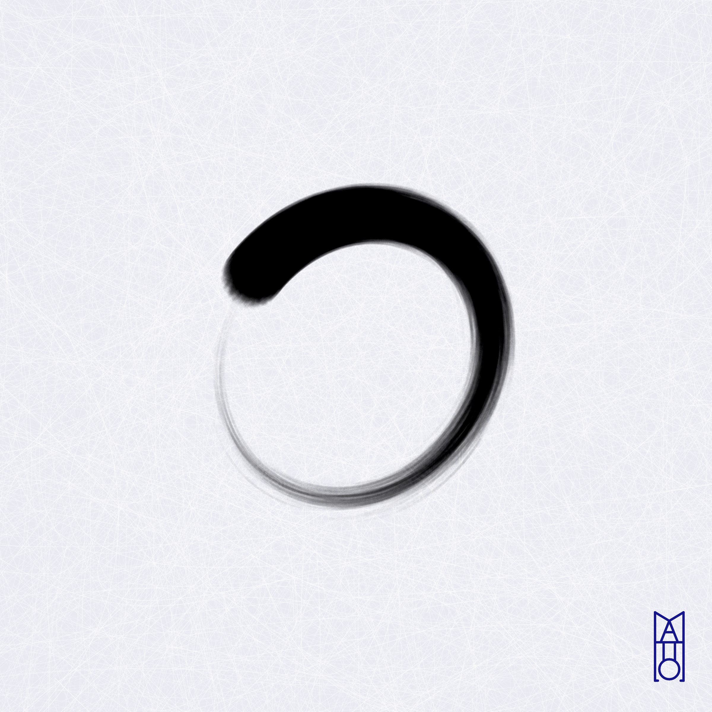 Art Blocks - Art Blocks v2 - Ensō #983 - NFT # 34000983