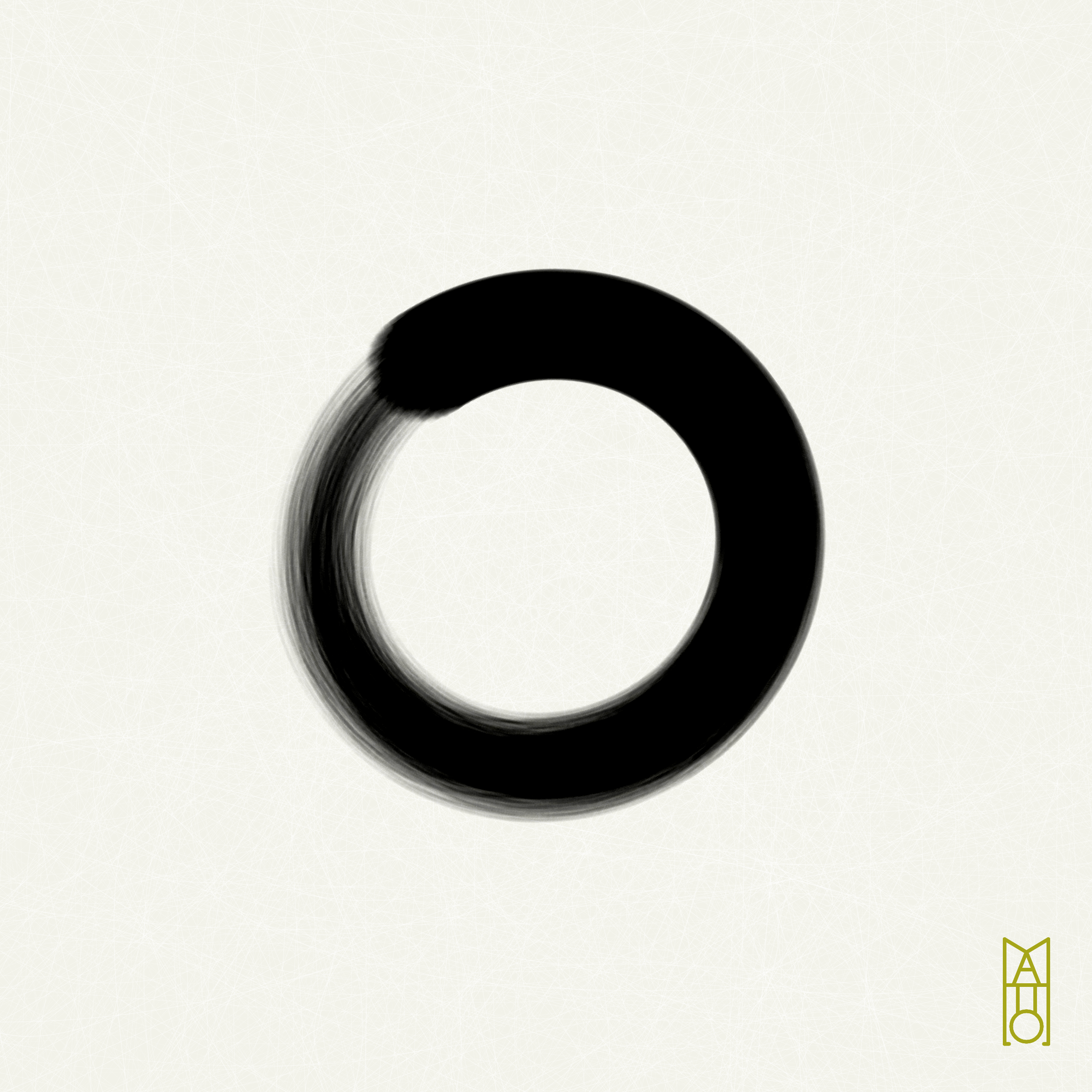 Art Blocks - Art Blocks v2 - Ensō #985 - NFT # 34000985