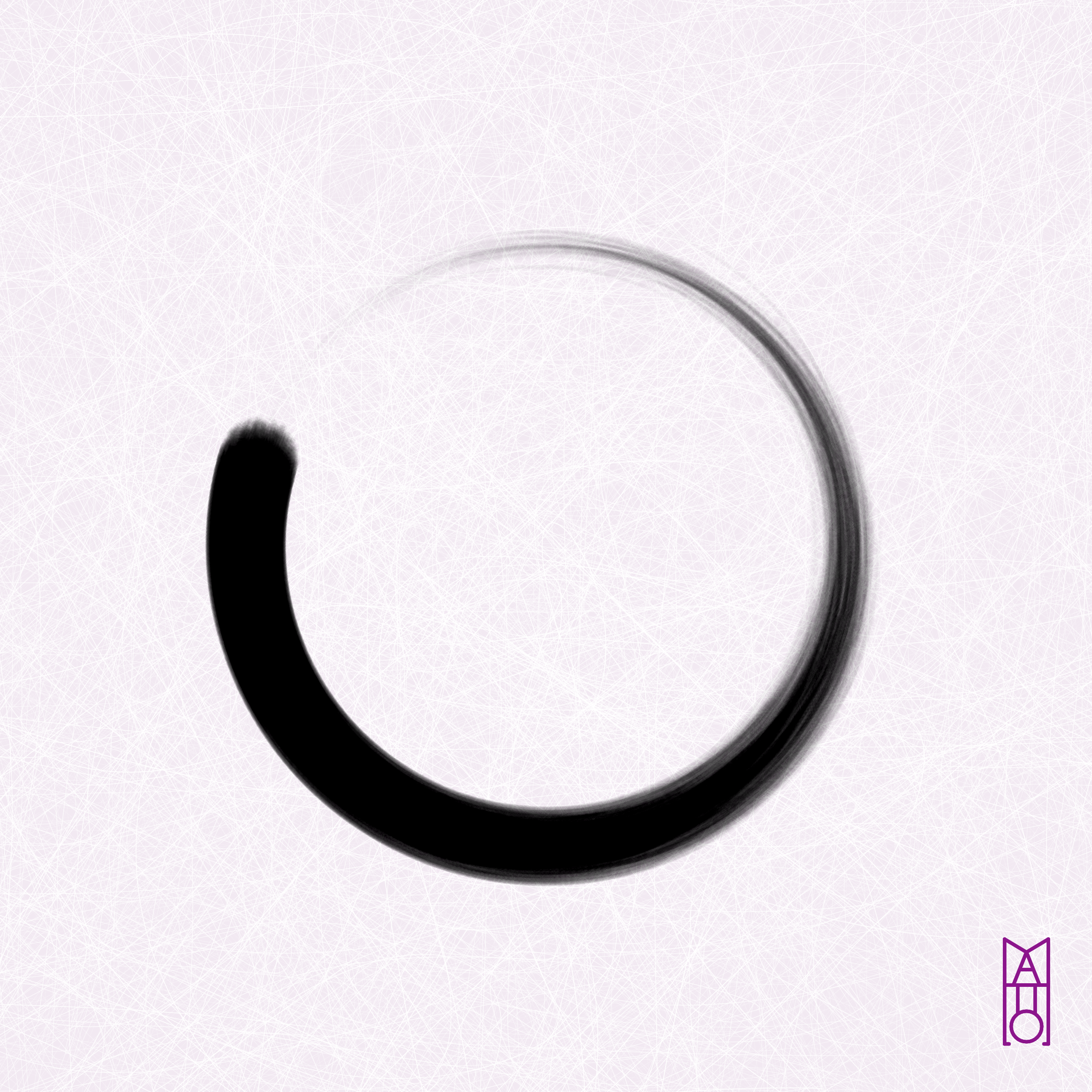 Art Blocks - Art Blocks v2 - Ensō #991 - NFT # 34000991