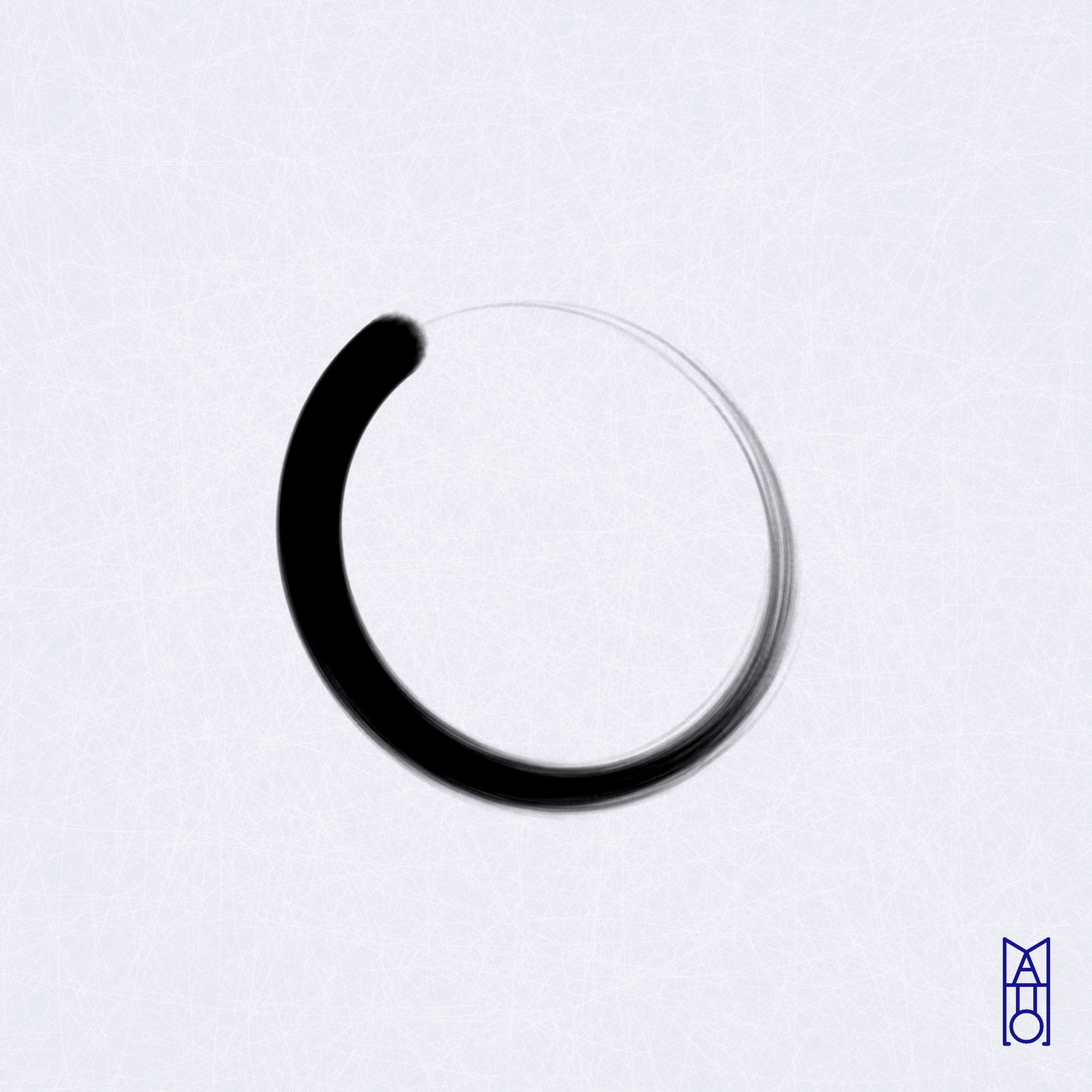 Art Blocks - Art Blocks v2 - Ensō #998 - NFT # 34000998