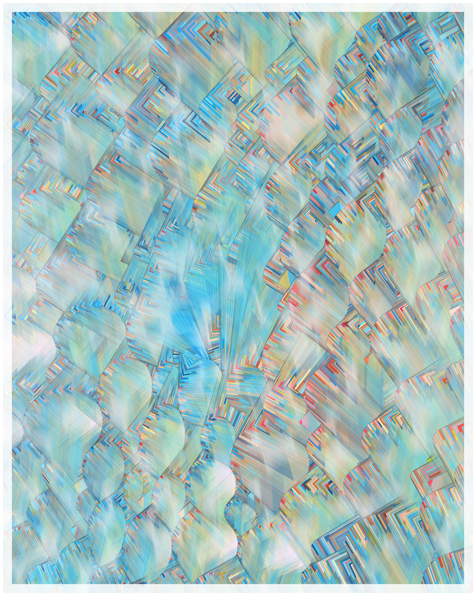 Art Blocks - Art Blocks v2 - Glass #3 - NFT # 344000003