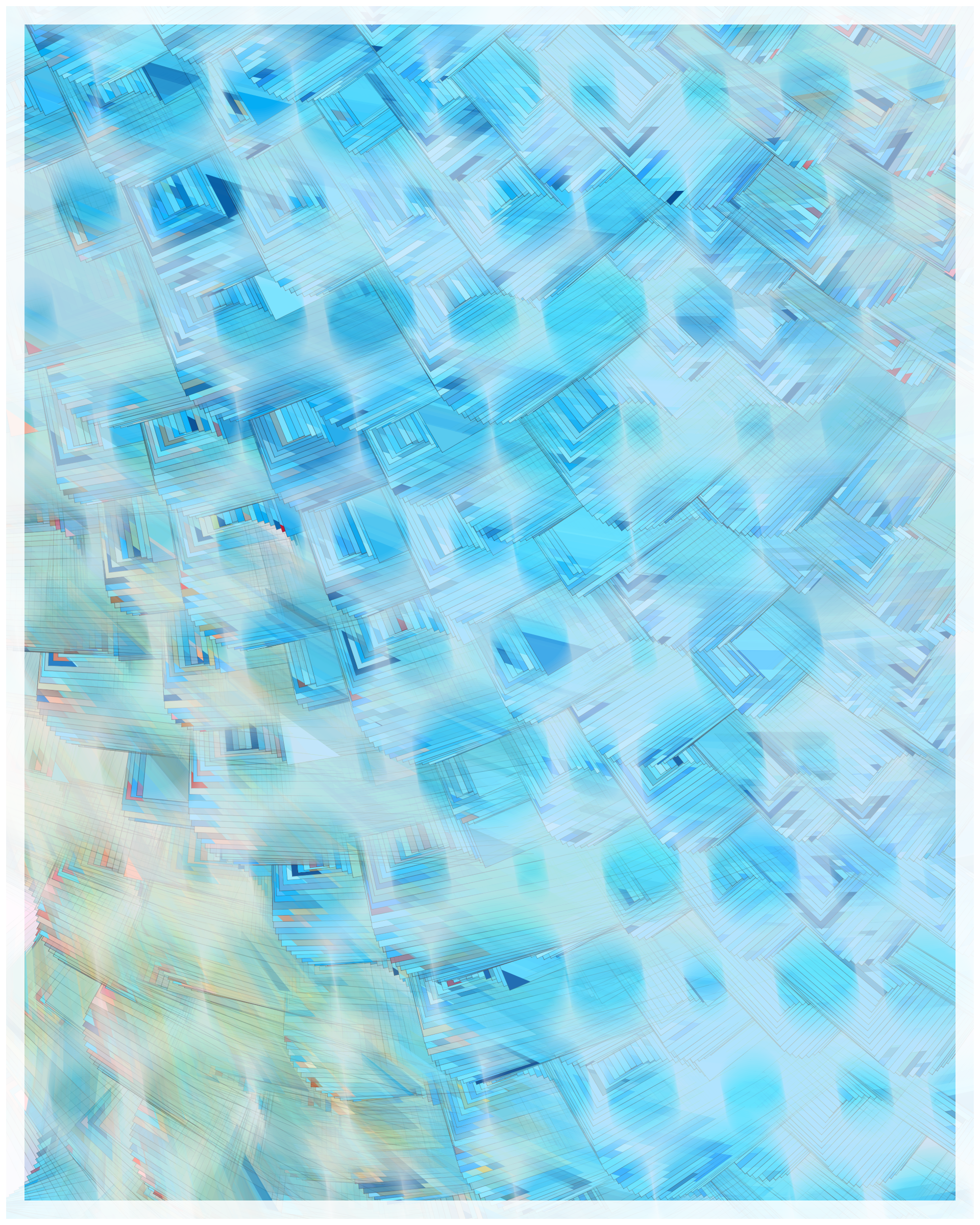 Art Blocks - Art Blocks v2 - Glass #4 - NFT # 344000004