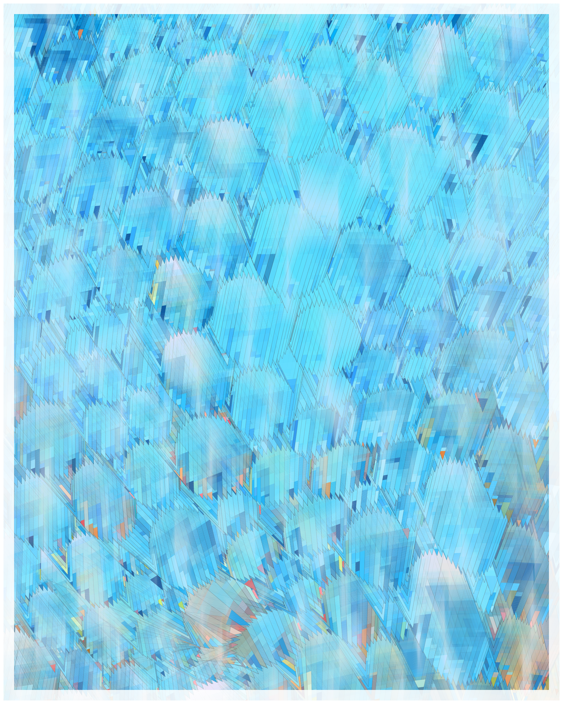 Art Blocks - Art Blocks v2 - Glass #6 - NFT # 344000006