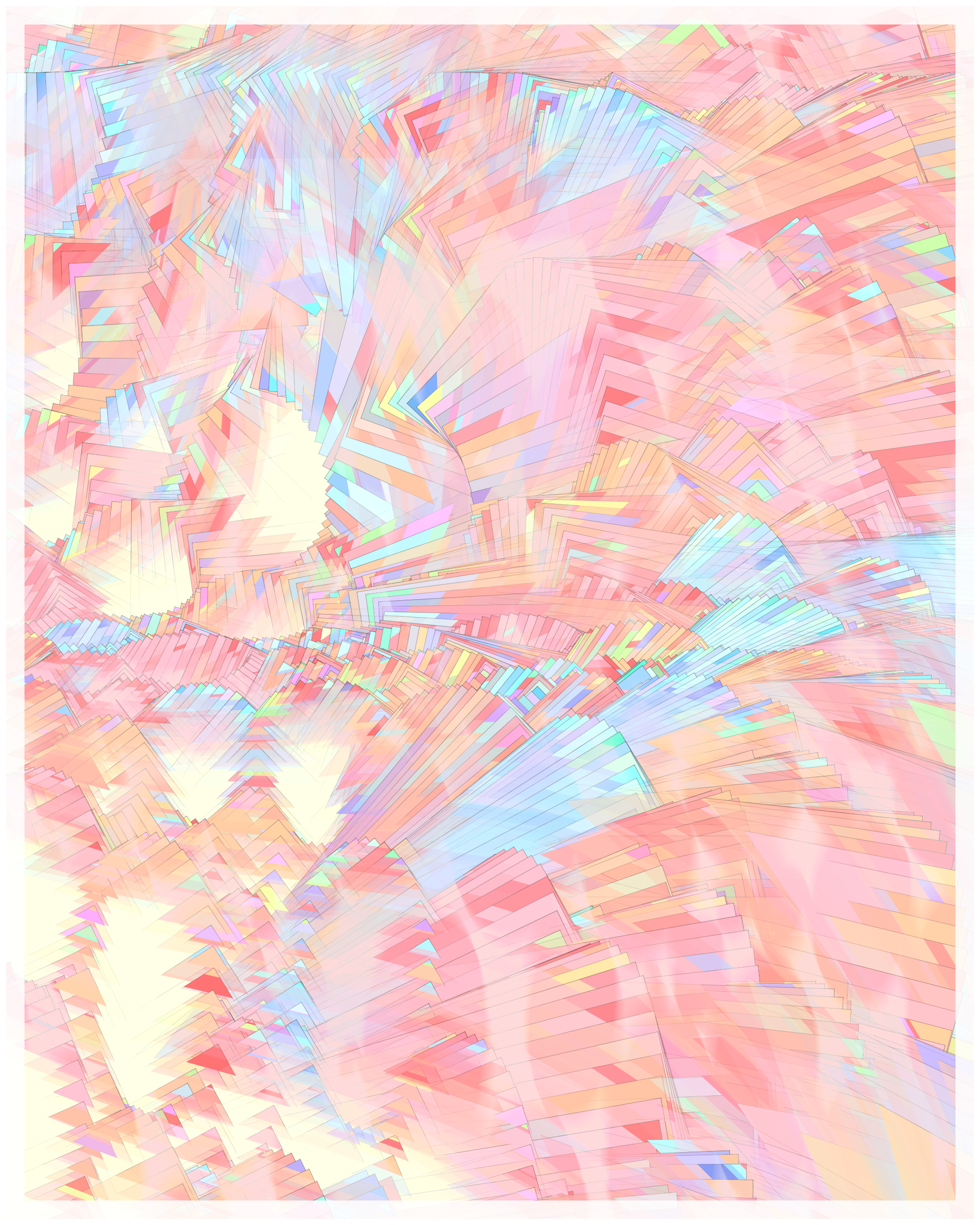 Art Blocks - Art Blocks v2 - Glass #7 - NFT # 344000007