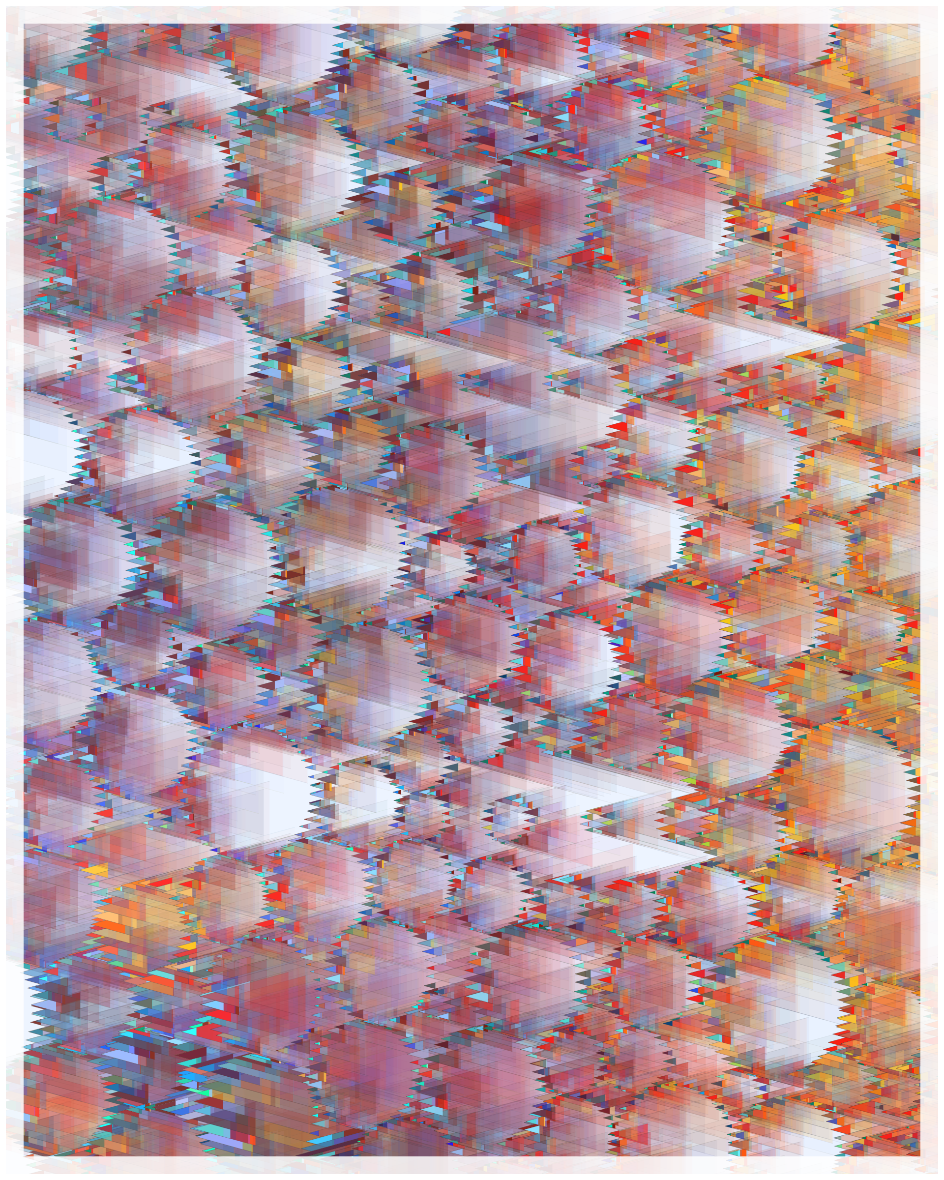 Art Blocks - Art Blocks v2 - Glass #13 - NFT # 344000013