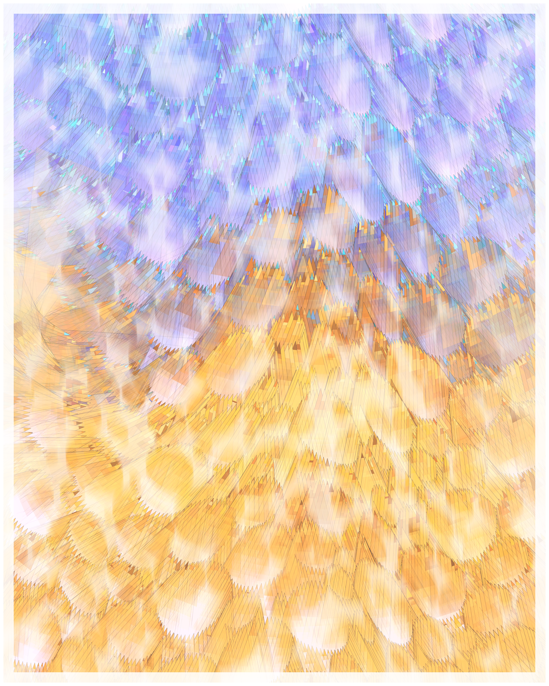 Art Blocks - Art Blocks v2 - Glass #18 - NFT # 344000018