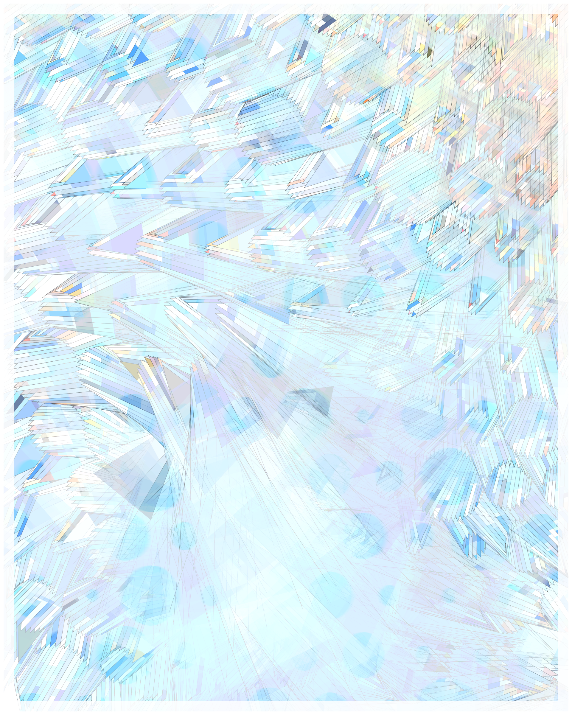 Art Blocks - Art Blocks v2 - Glass #19 - NFT # 344000019