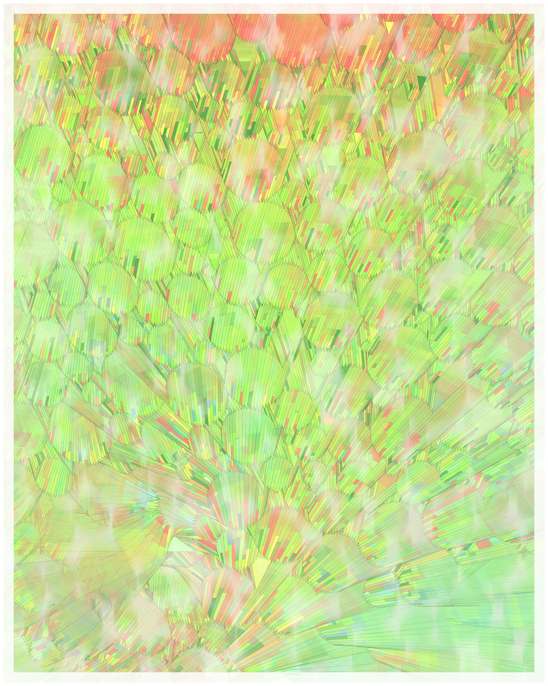 Art Blocks - Art Blocks v2 - Glass #30 - NFT # 344000030