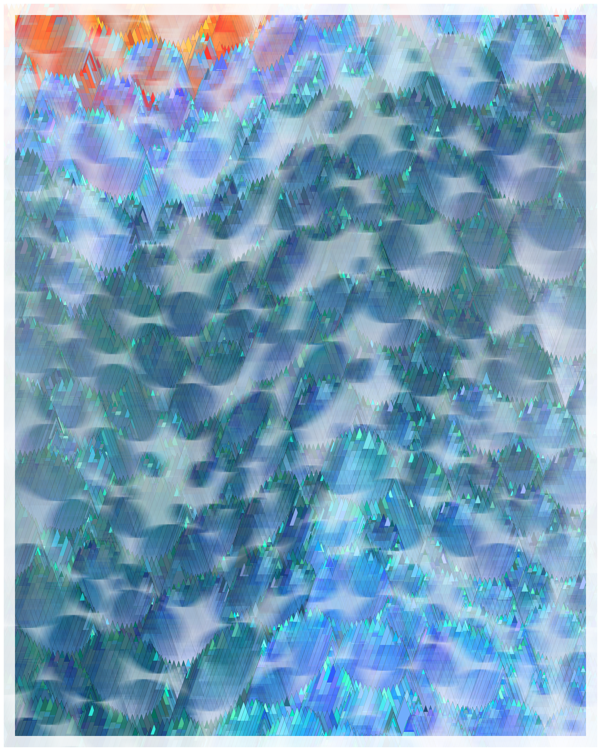 Art Blocks - Art Blocks v2 - Glass #36 - NFT # 344000036