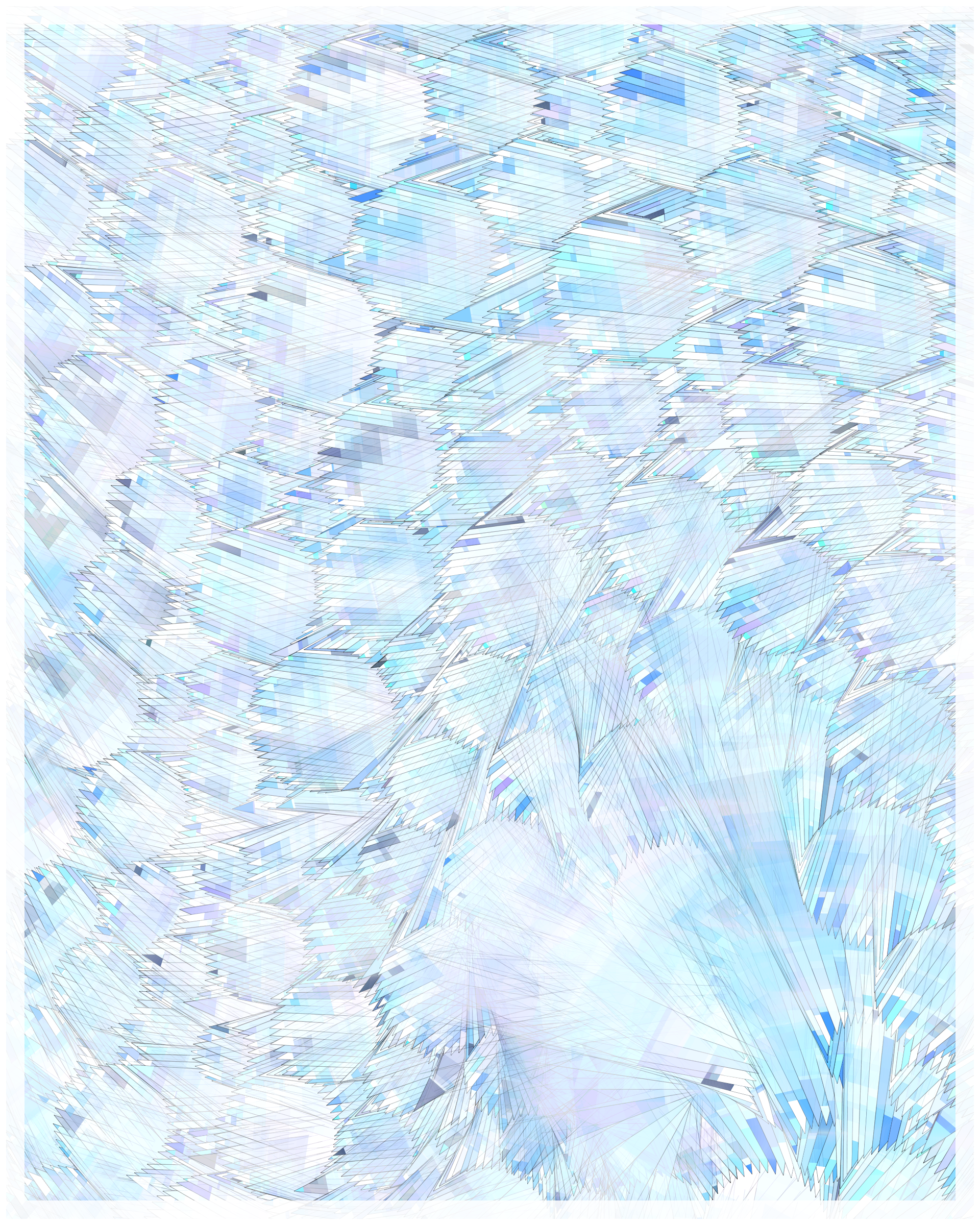 Art Blocks - Art Blocks v2 - Glass #38 - NFT # 344000038