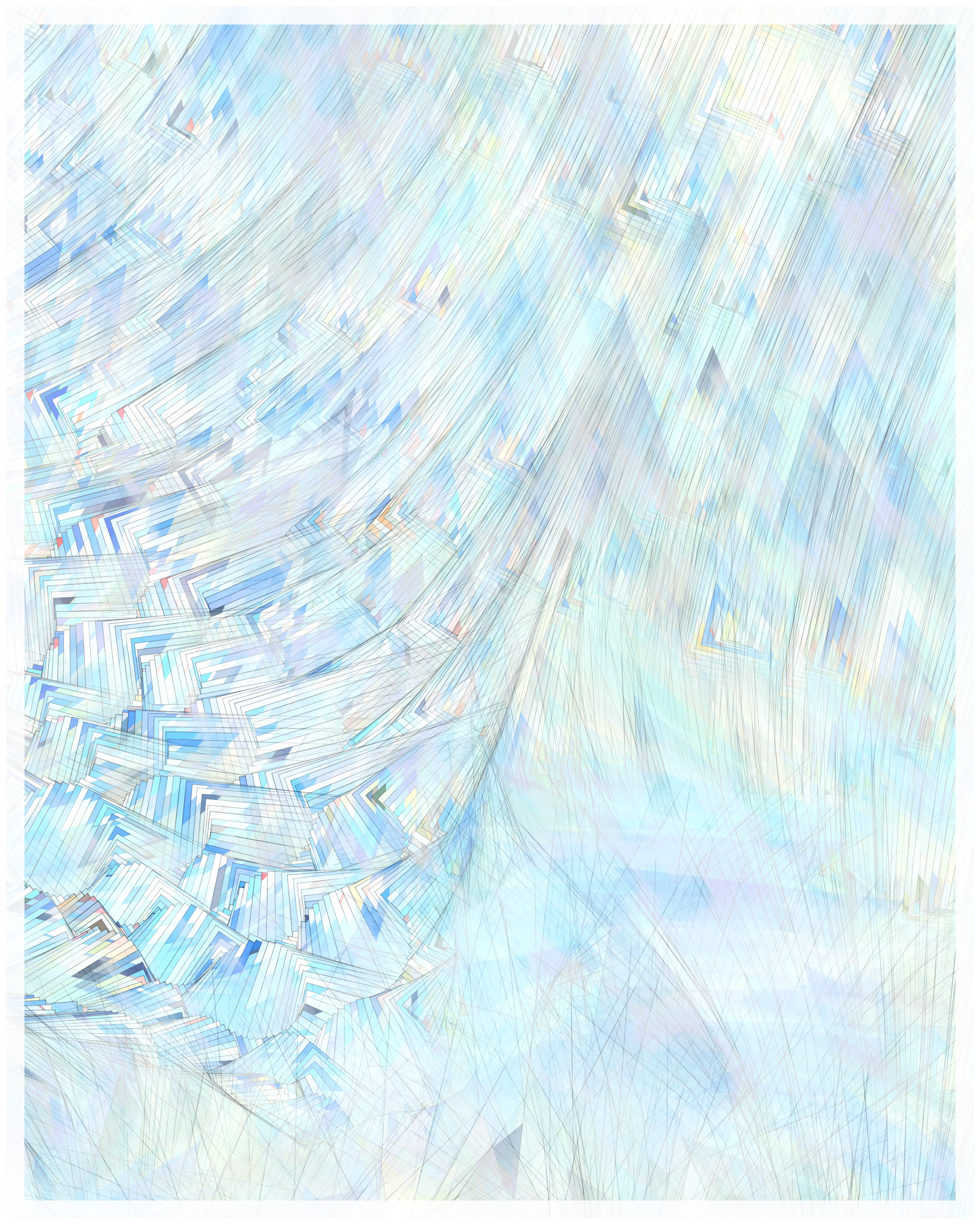 Art Blocks - Art Blocks v2 - Glass #47 - NFT # 344000047