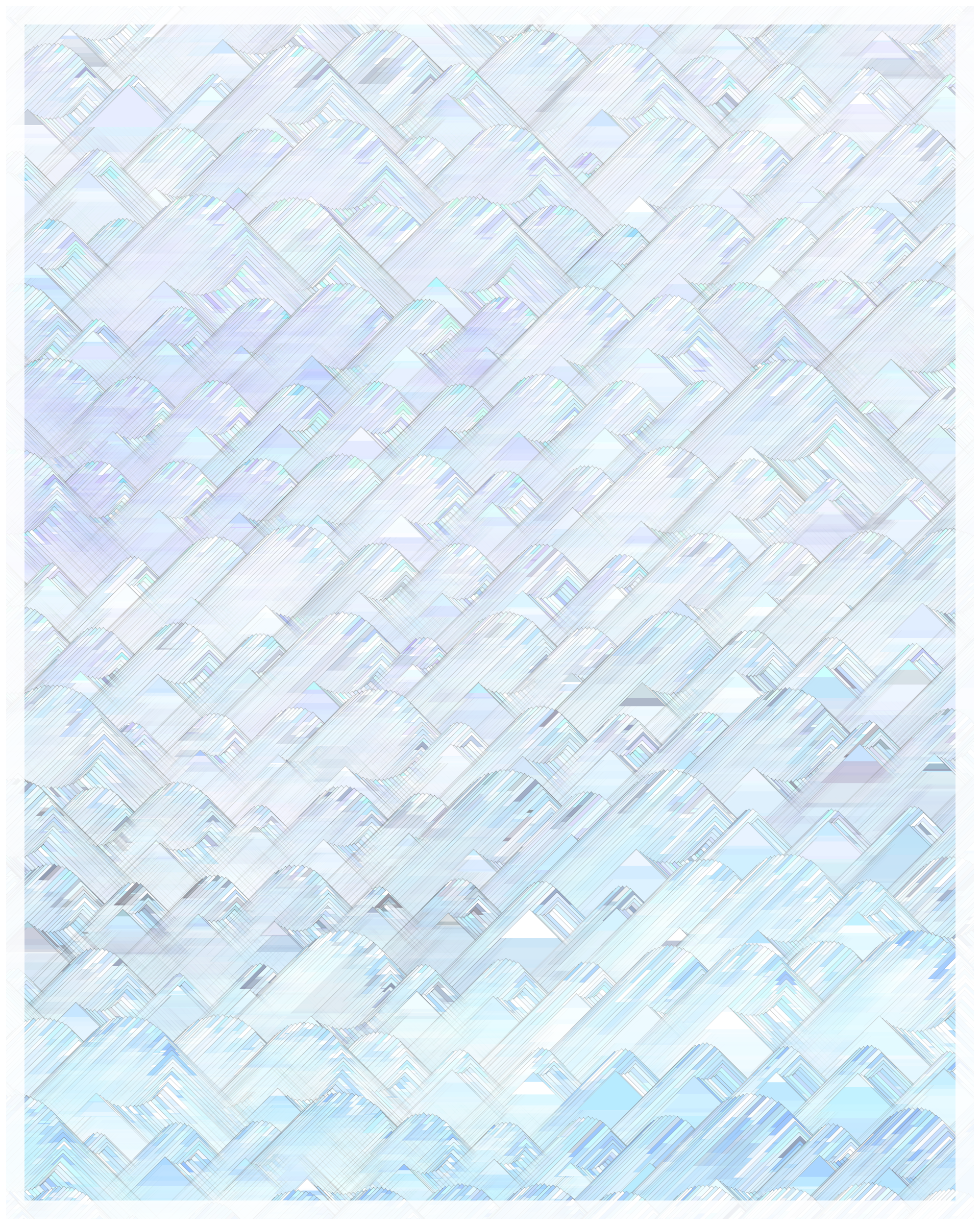 Art Blocks - Art Blocks v2 - Glass #55 - NFT # 344000055