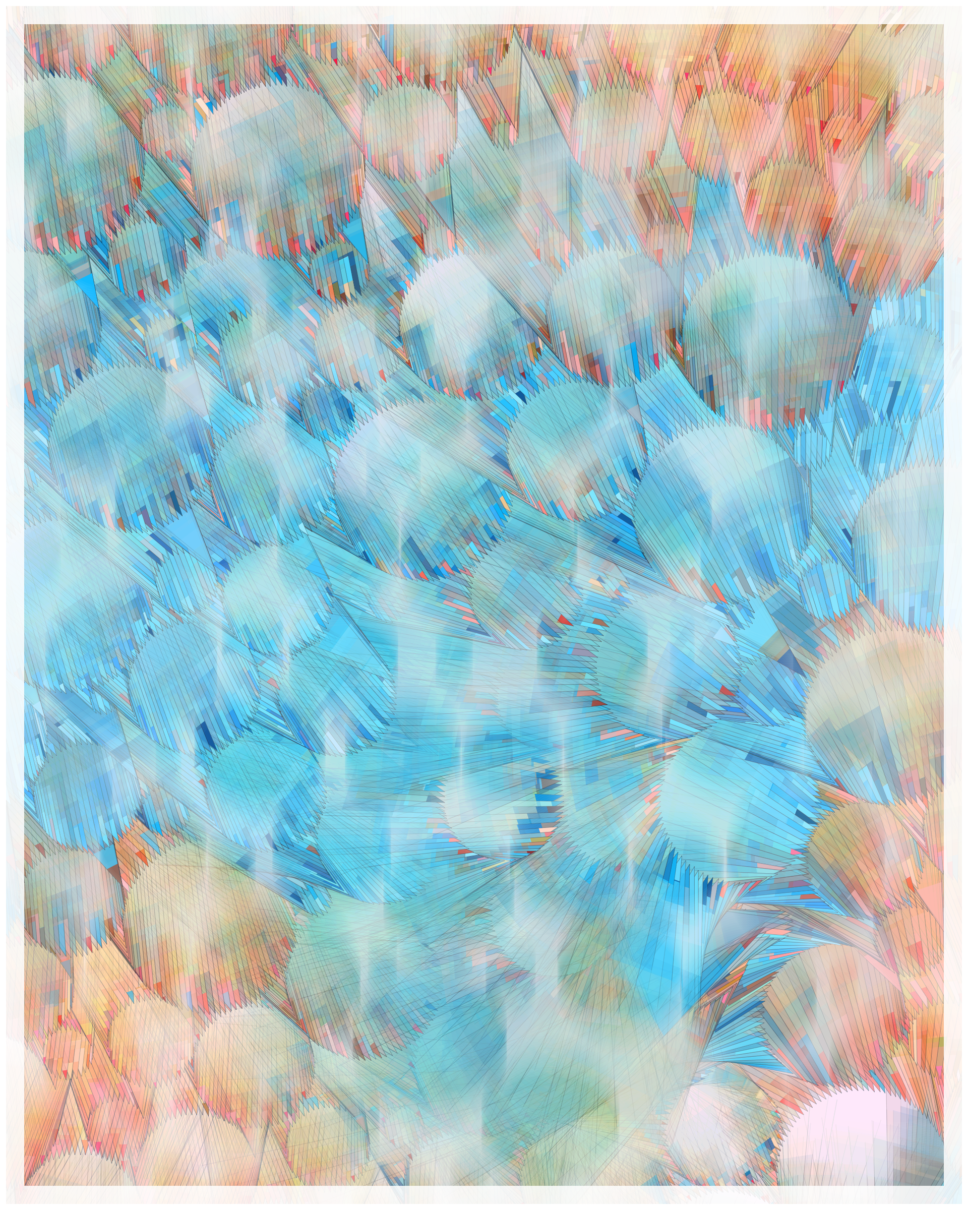 Art Blocks - Art Blocks v2 - Glass #73 - NFT # 344000073